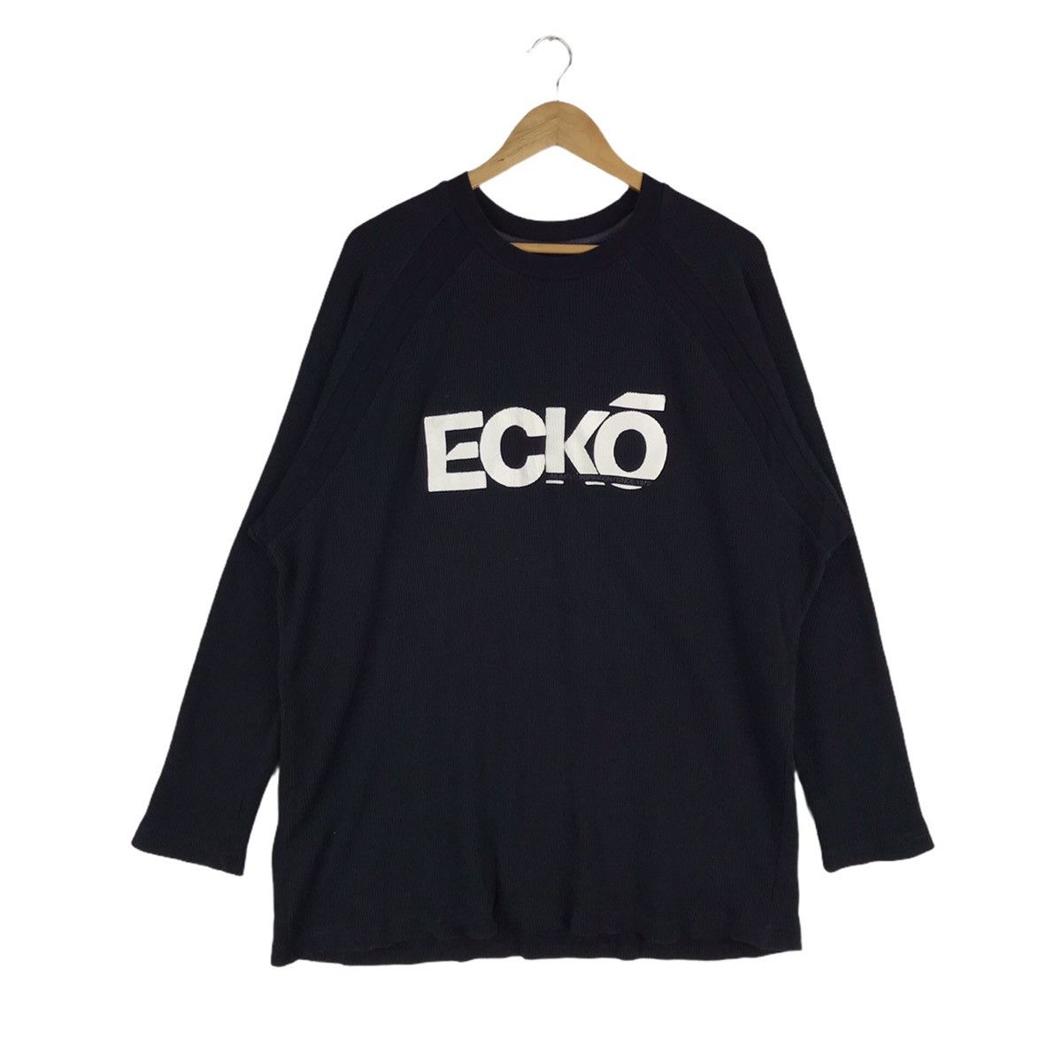 Ecko Unltd. Ecko Spell Out Hip Hop Rap Tee L/S Shirt Size US XXL / EU 58 / 5 - 1 Thumbnail