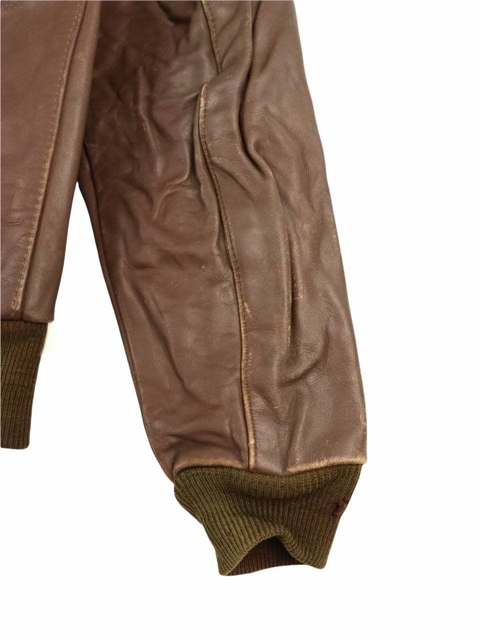 Vanson Leathers VTG HORSEHIDE A-2 LEATHERS AVIATOR FLIGHT JACKET Size US S / EU 44-46 / 1 - 14 Thumbnail