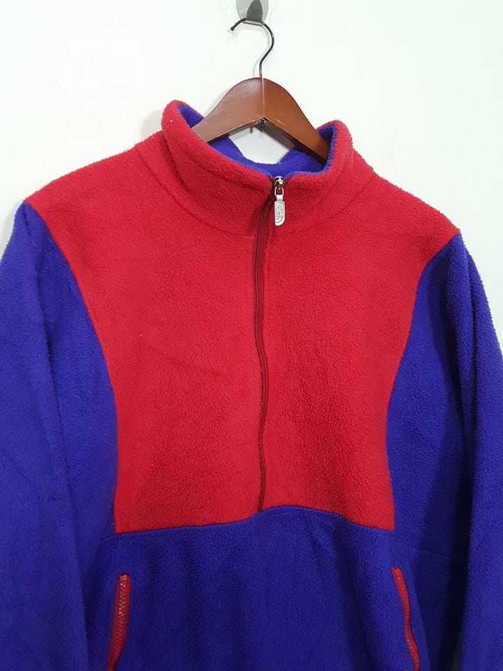 The North Face 80's Windy Pass By TNF Quarter Zipper Fleece Sweater Size US XL / EU 56 / 4 - 5 Thumbnail