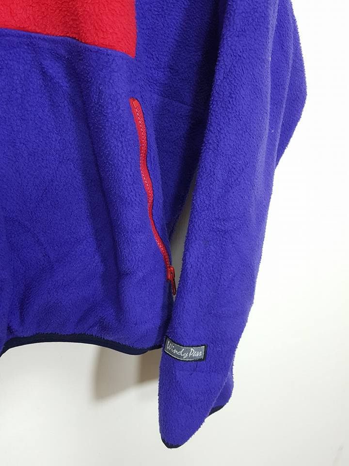 The North Face 80's Windy Pass By TNF Quarter Zipper Fleece Sweater Size US XL / EU 56 / 4 - 8 Thumbnail