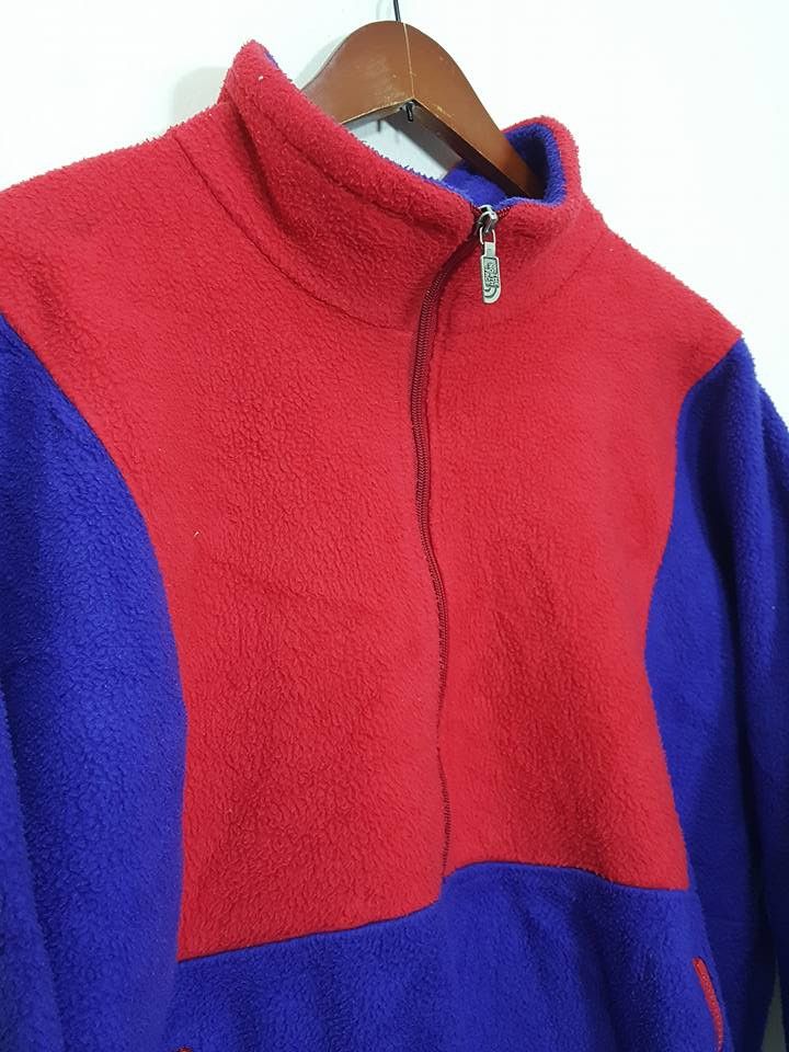 The North Face 80's Windy Pass By TNF Quarter Zipper Fleece Sweater Size US XL / EU 56 / 4 - 3 Thumbnail