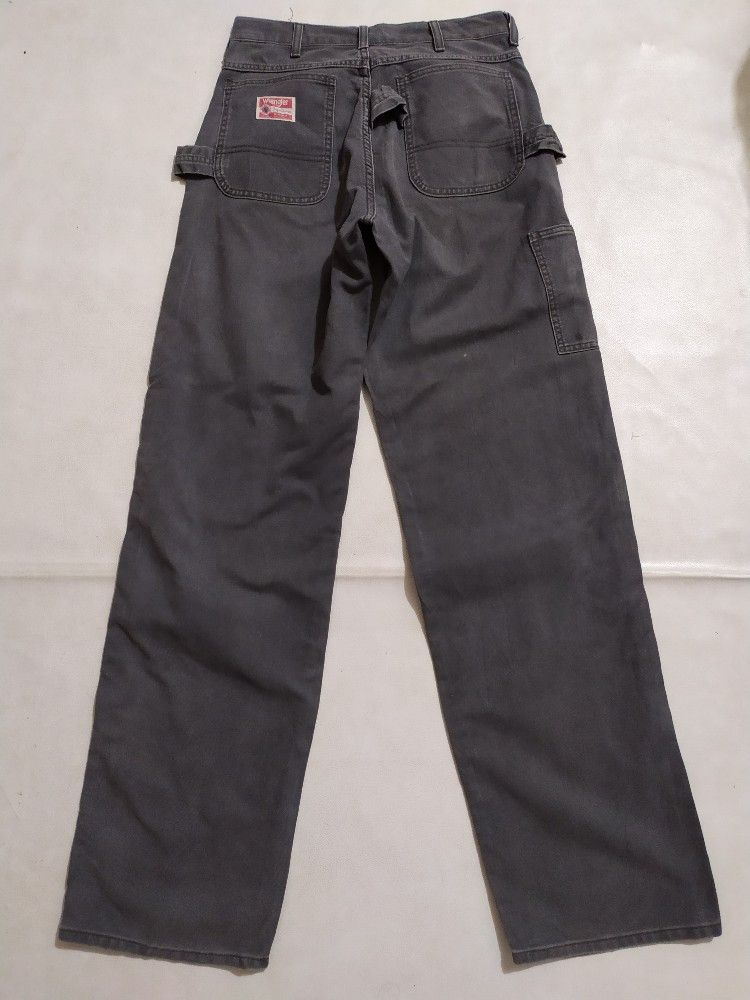 Wrangler 🔥Vintage Wrangler Worker Pants Size US 28 / EU 44 - 7 Thumbnail