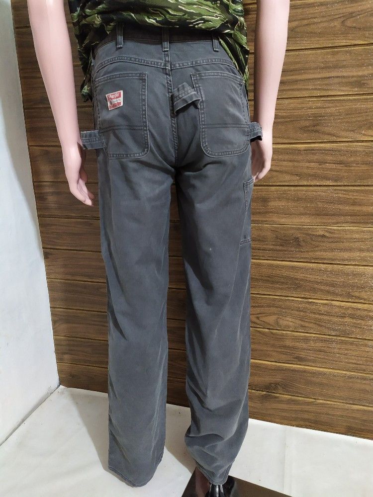 Wrangler 🔥Vintage Wrangler Worker Pants Size US 28 / EU 44 - 14 Thumbnail