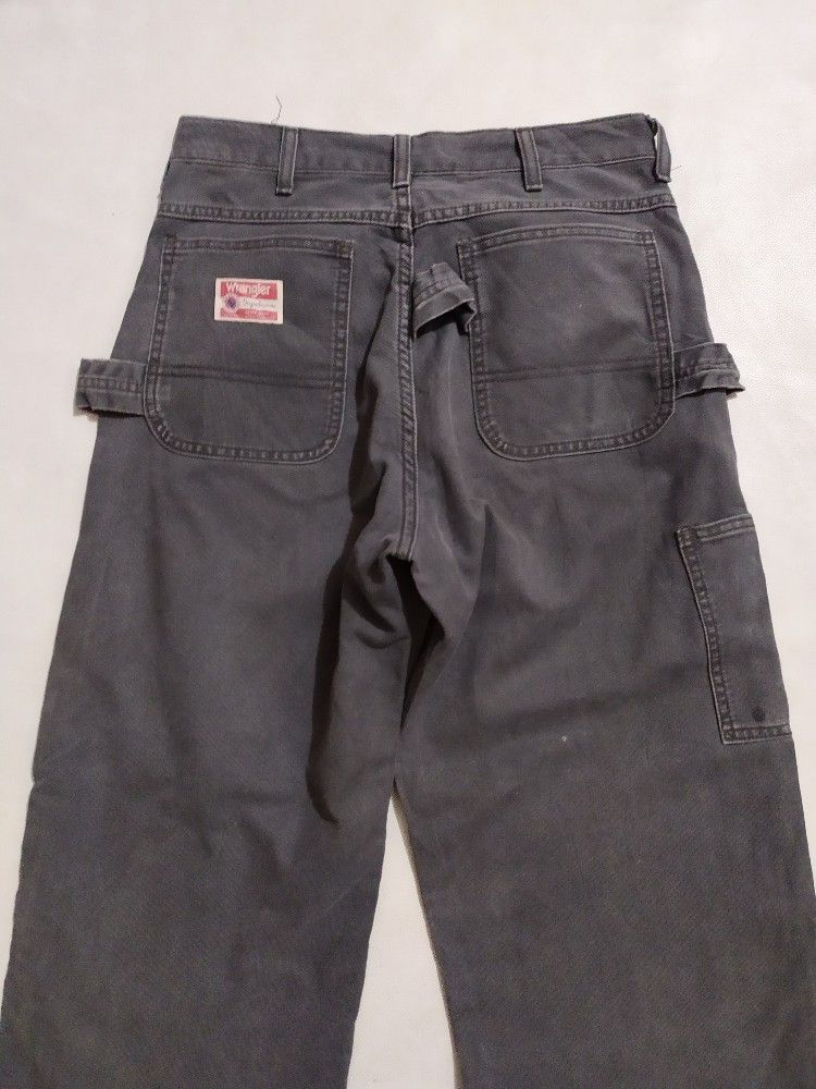 Wrangler 🔥Vintage Wrangler Worker Pants Size US 28 / EU 44 - 8 Thumbnail