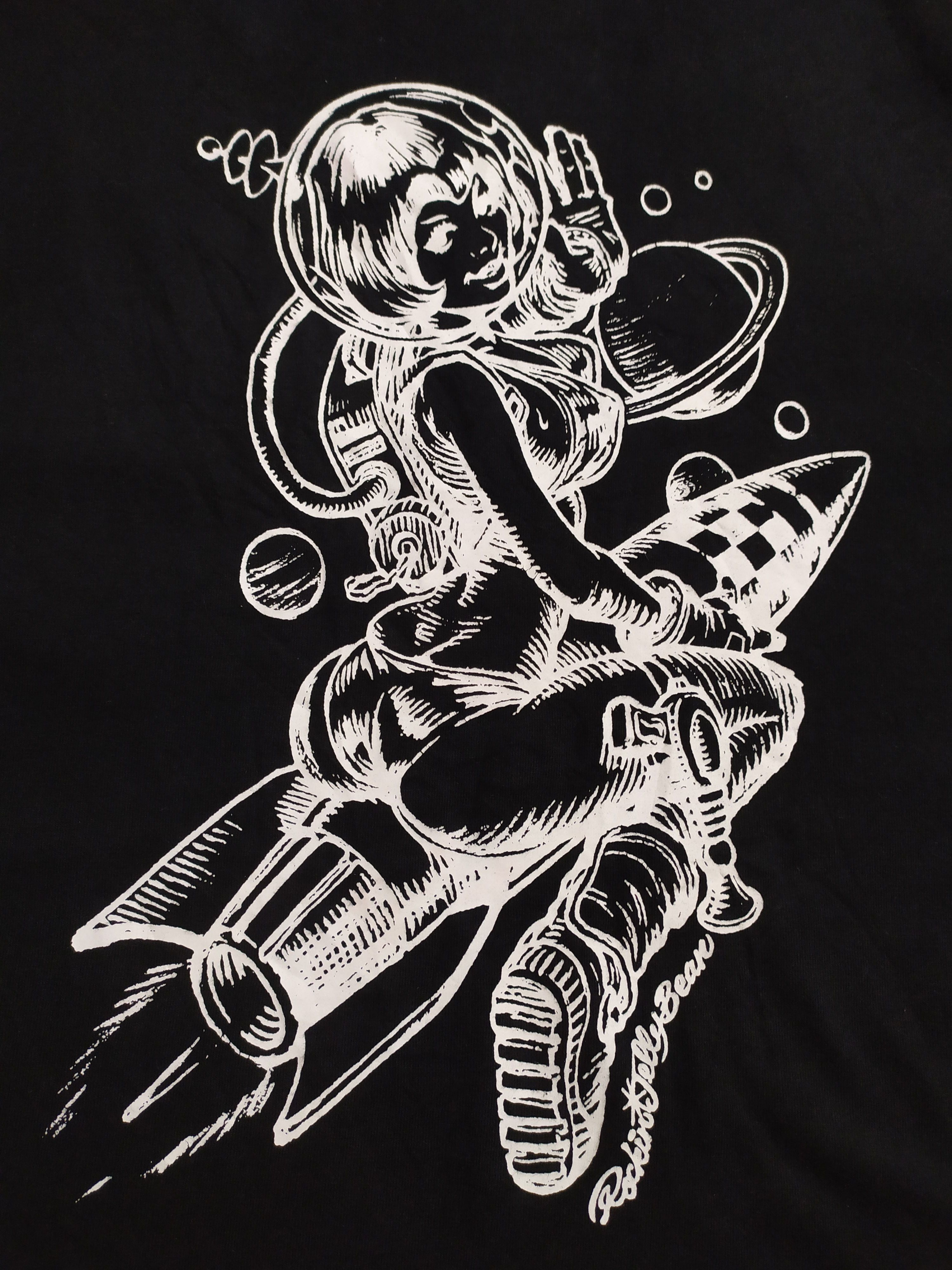 Billionaire Boys Club BBC Billionaire Boys Club Rocking Jelly Bear Tshirt Size US M / EU 48-50 / 2 - 2 Thumbnail