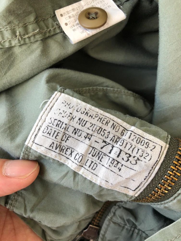 Avirex RARE🔥 MILITARY TACTICAL S/S LIGHT ZIPPER JACKET Size US M / EU 48-50 / 2 - 13 Thumbnail