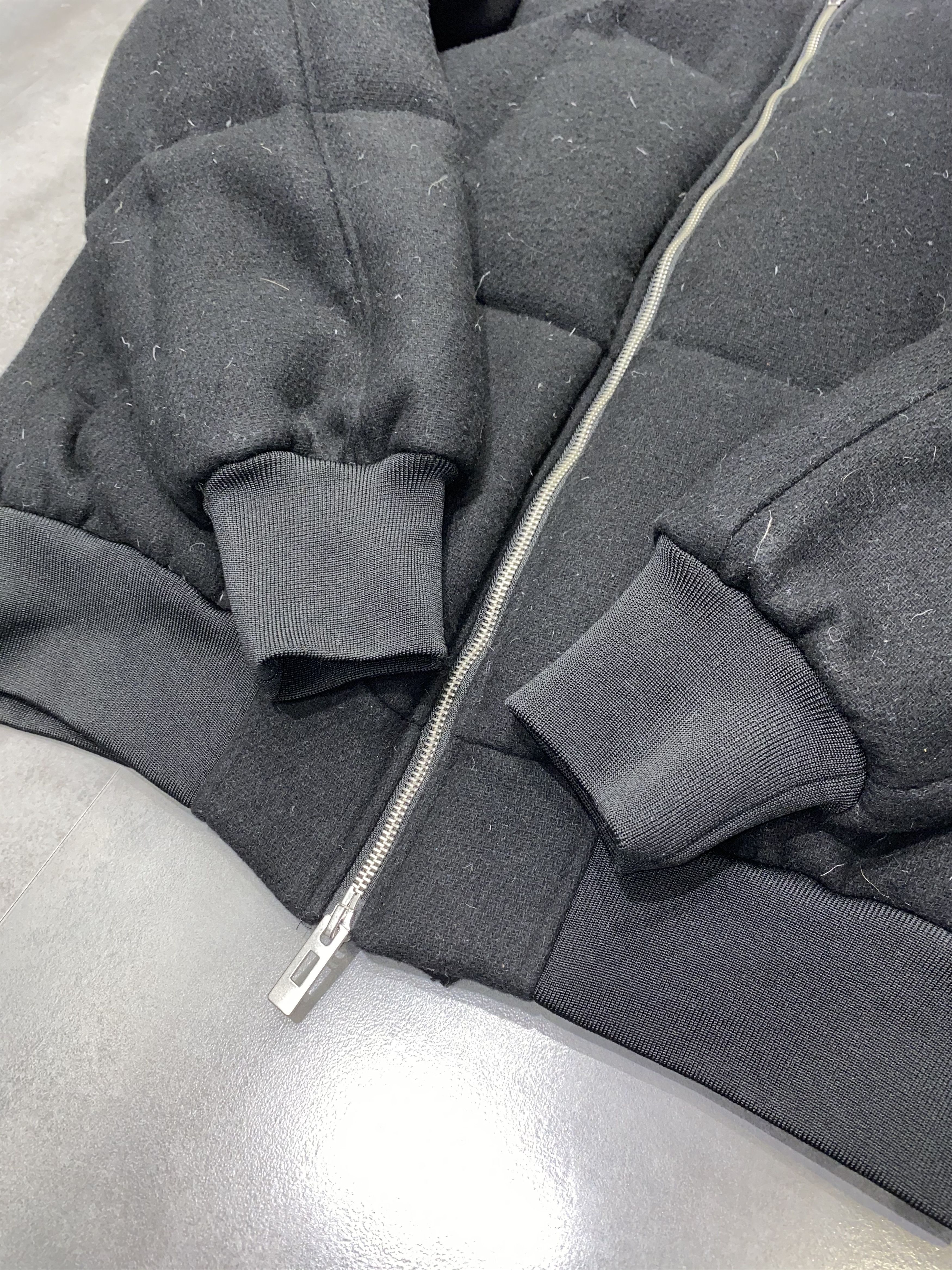 Han Kjobenhavn AW17 Han Kjobenhavn Pocket Black Wool Puffer Jacket Size US L / EU 52-54 / 3 - 11 Thumbnail