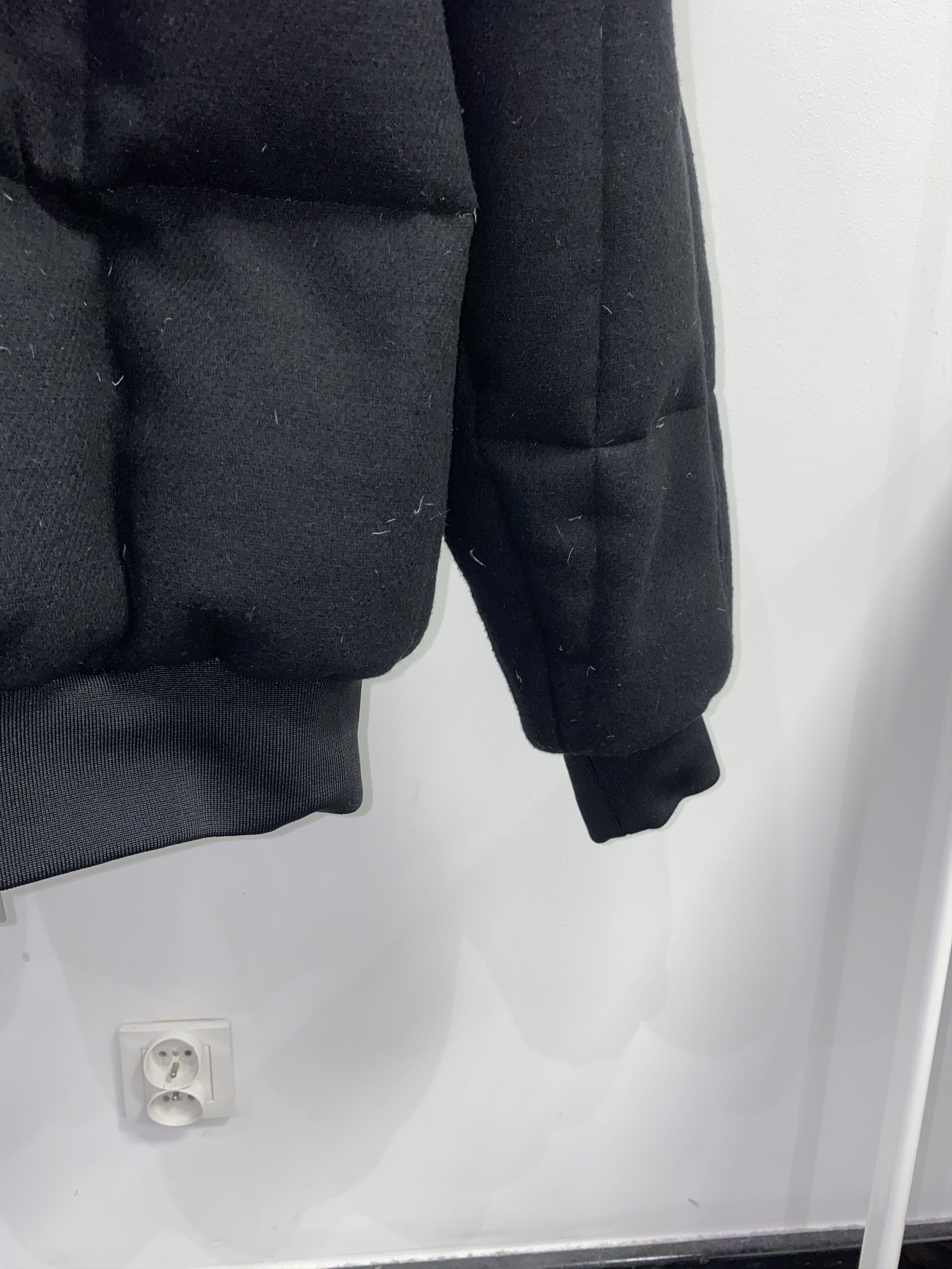Han Kjobenhavn AW17 Han Kjobenhavn Pocket Black Wool Puffer Jacket Size US L / EU 52-54 / 3 - 9 Thumbnail