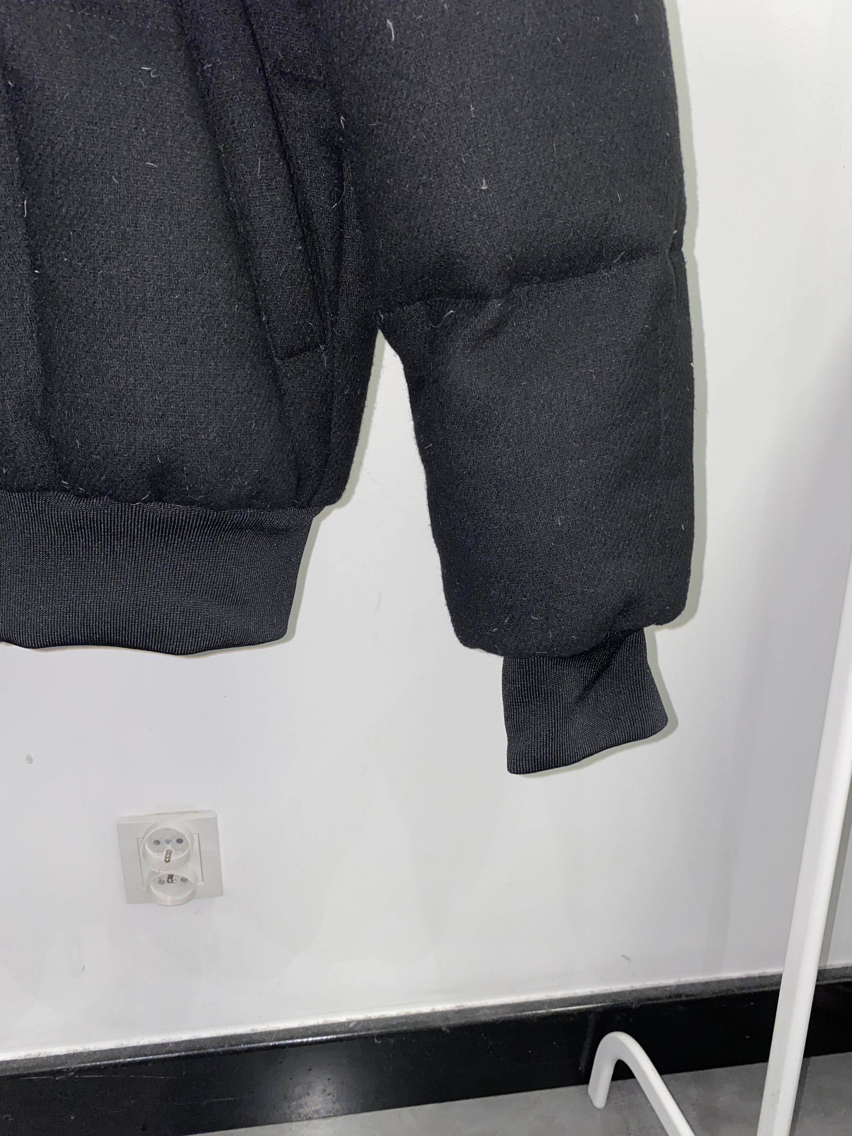 Han Kjobenhavn AW17 Han Kjobenhavn Pocket Black Wool Puffer Jacket Size US L / EU 52-54 / 3 - 6 Thumbnail