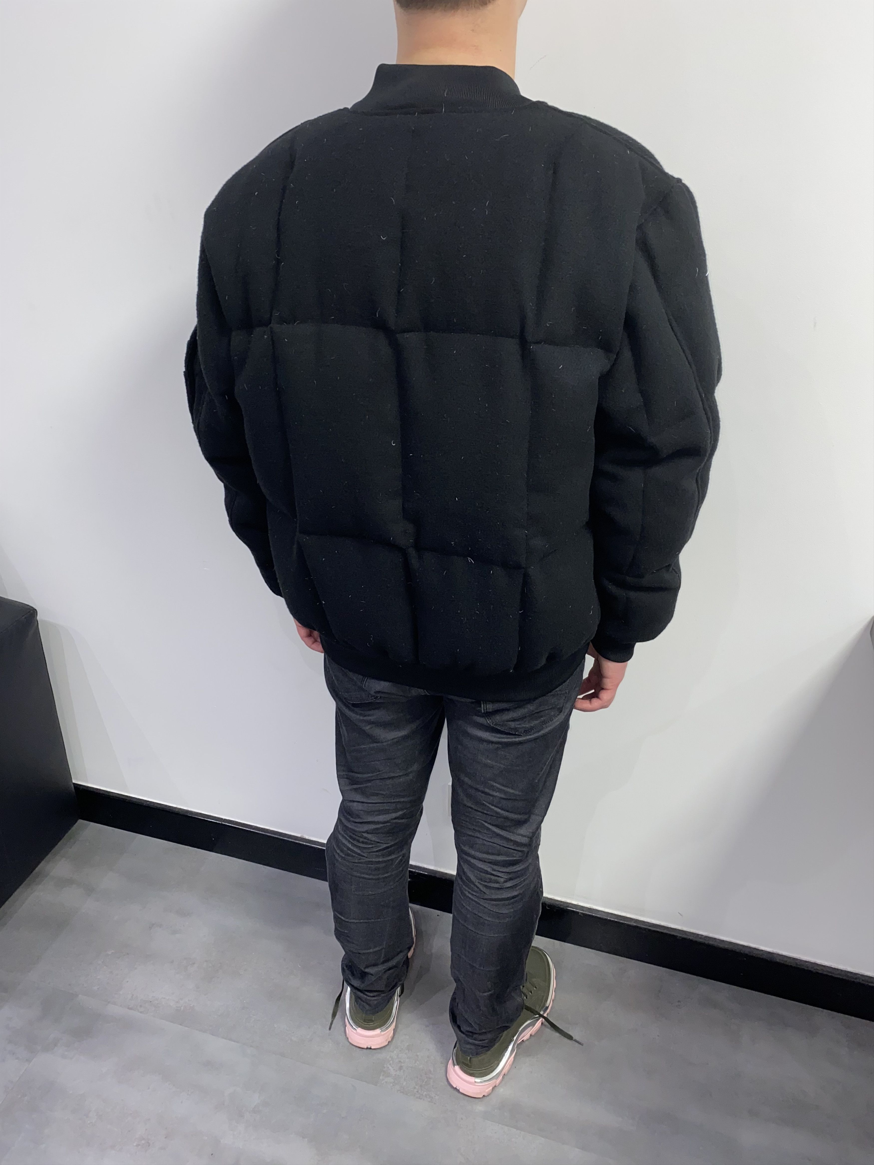 Han Kjobenhavn AW17 Han Kjobenhavn Pocket Black Wool Puffer Jacket Size US L / EU 52-54 / 3 - 3 Thumbnail