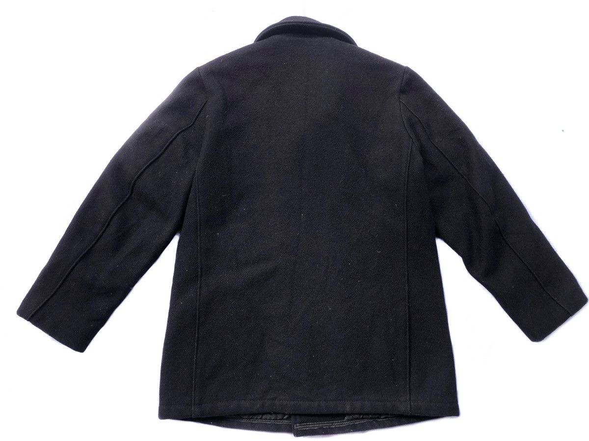 Schott BEST WINTER❌White Woven U.S 740N Pea Jacket SCHOTT NYC 80s Size US M / EU 48-50 / 2 - 3 Thumbnail