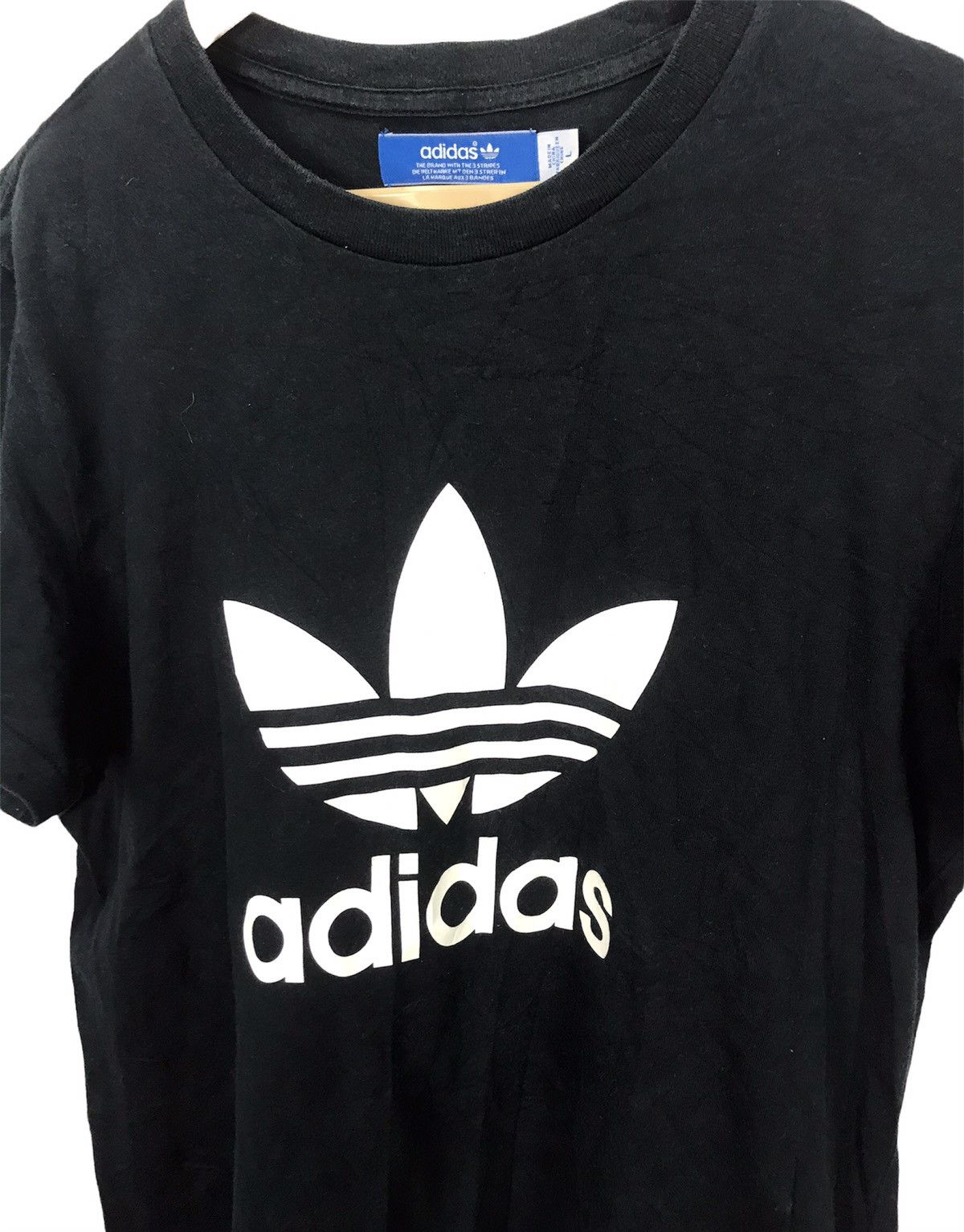 Adidas Adidas big logo tshirt Size US M / EU 48-50 / 2 - 3 Thumbnail