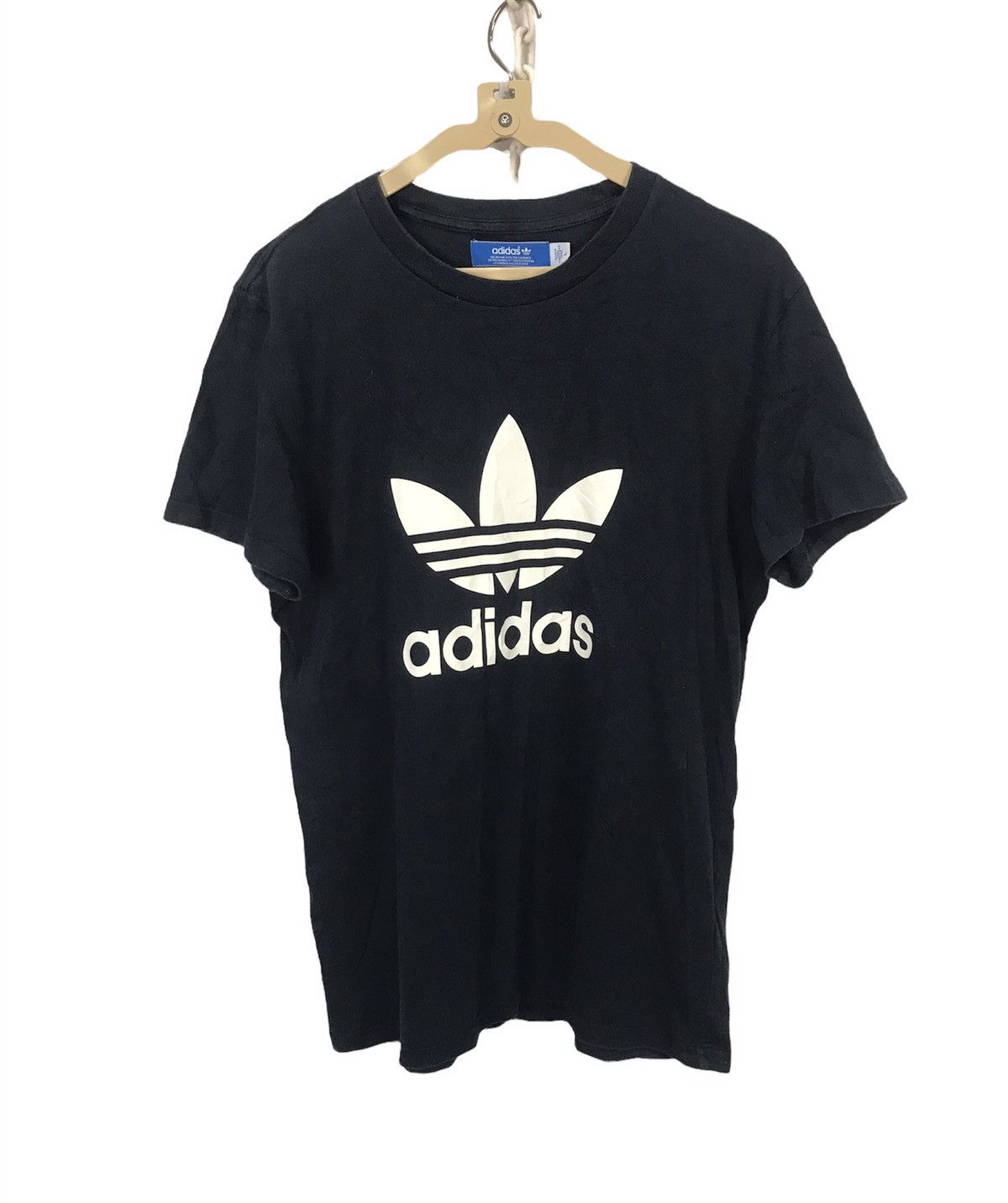 Adidas Adidas big logo tshirt Size US M / EU 48-50 / 2 - 1 Thumbnail