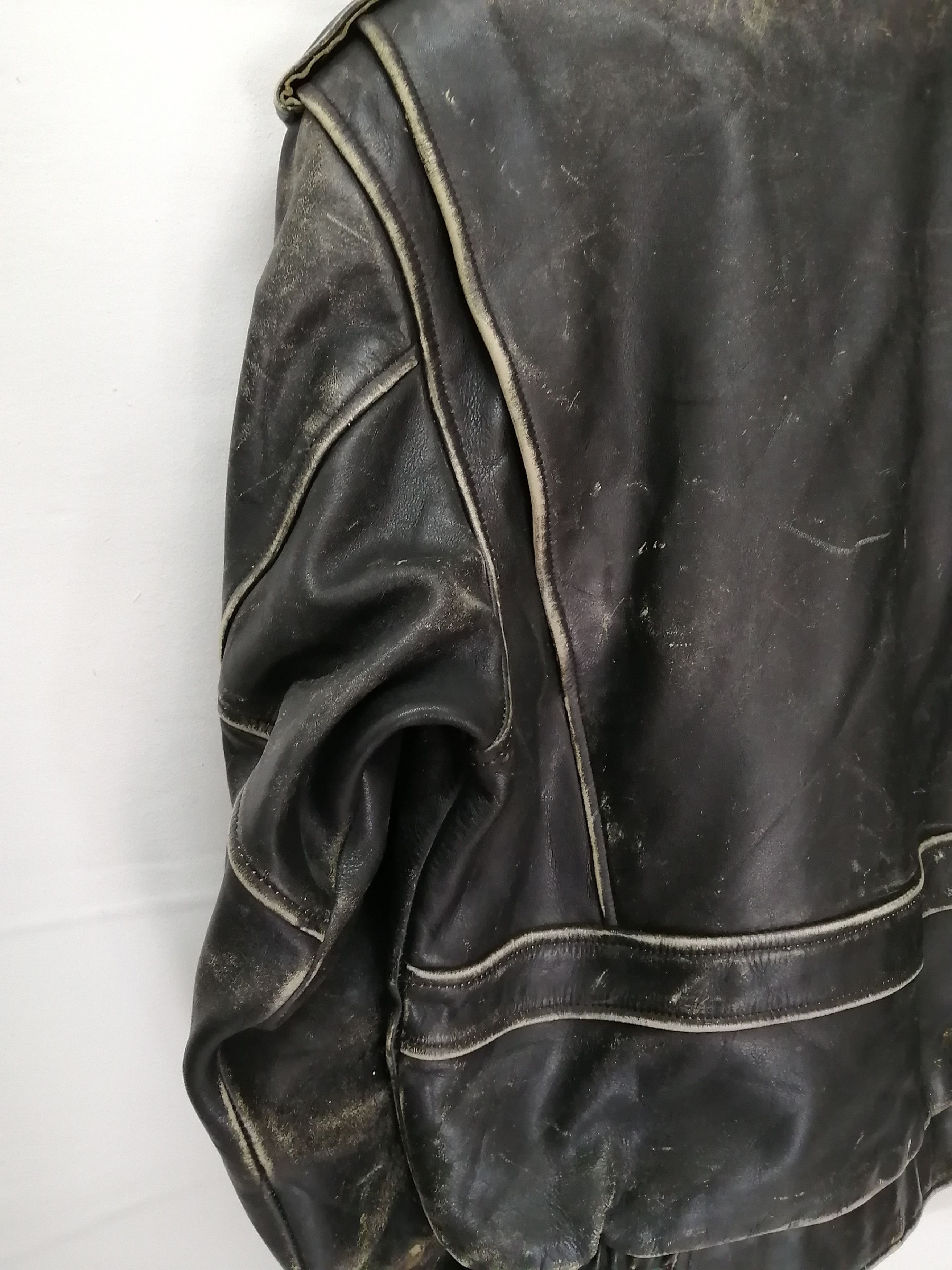 Harley Davidson Vintage HARLEY DAVIDSON Screamin' Eagle Leather Jacket Size US L / EU 52-54 / 3 - 5 Thumbnail