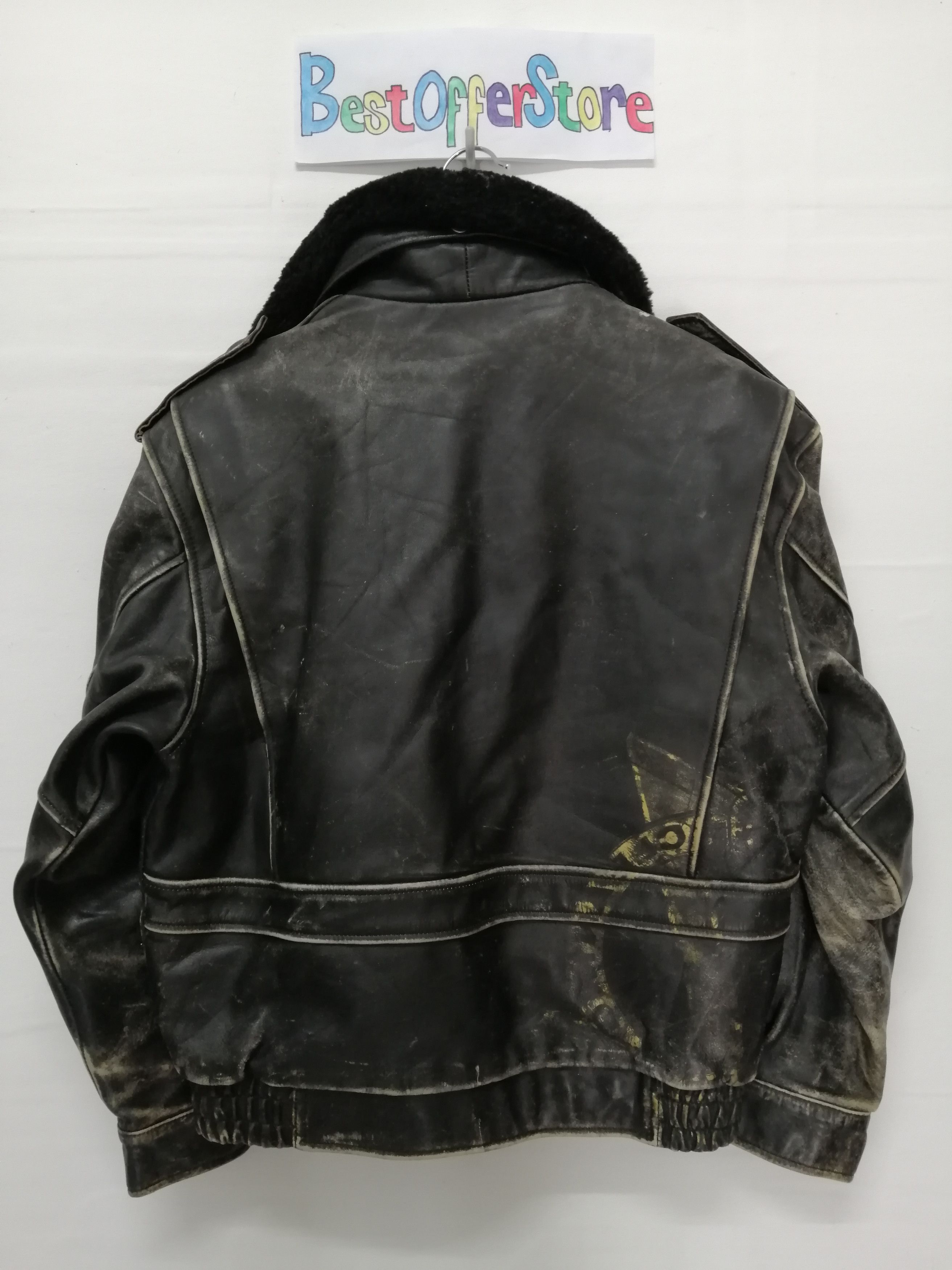 Harley Davidson Vintage HARLEY DAVIDSON Screamin' Eagle Leather Jacket Size US L / EU 52-54 / 3 - 6 Thumbnail