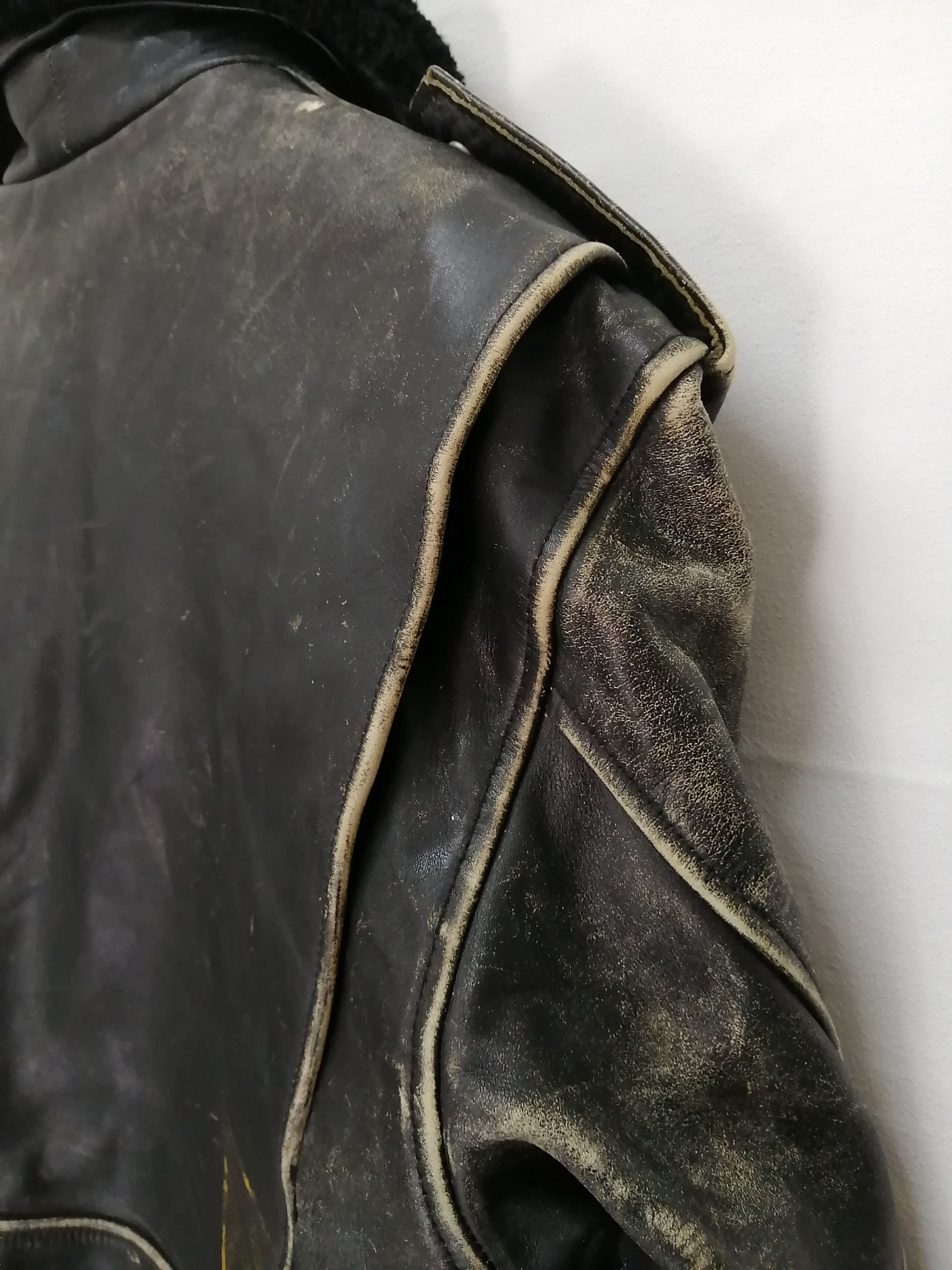 Harley Davidson Vintage HARLEY DAVIDSON Screamin' Eagle Leather Jacket Size US L / EU 52-54 / 3 - 3 Thumbnail