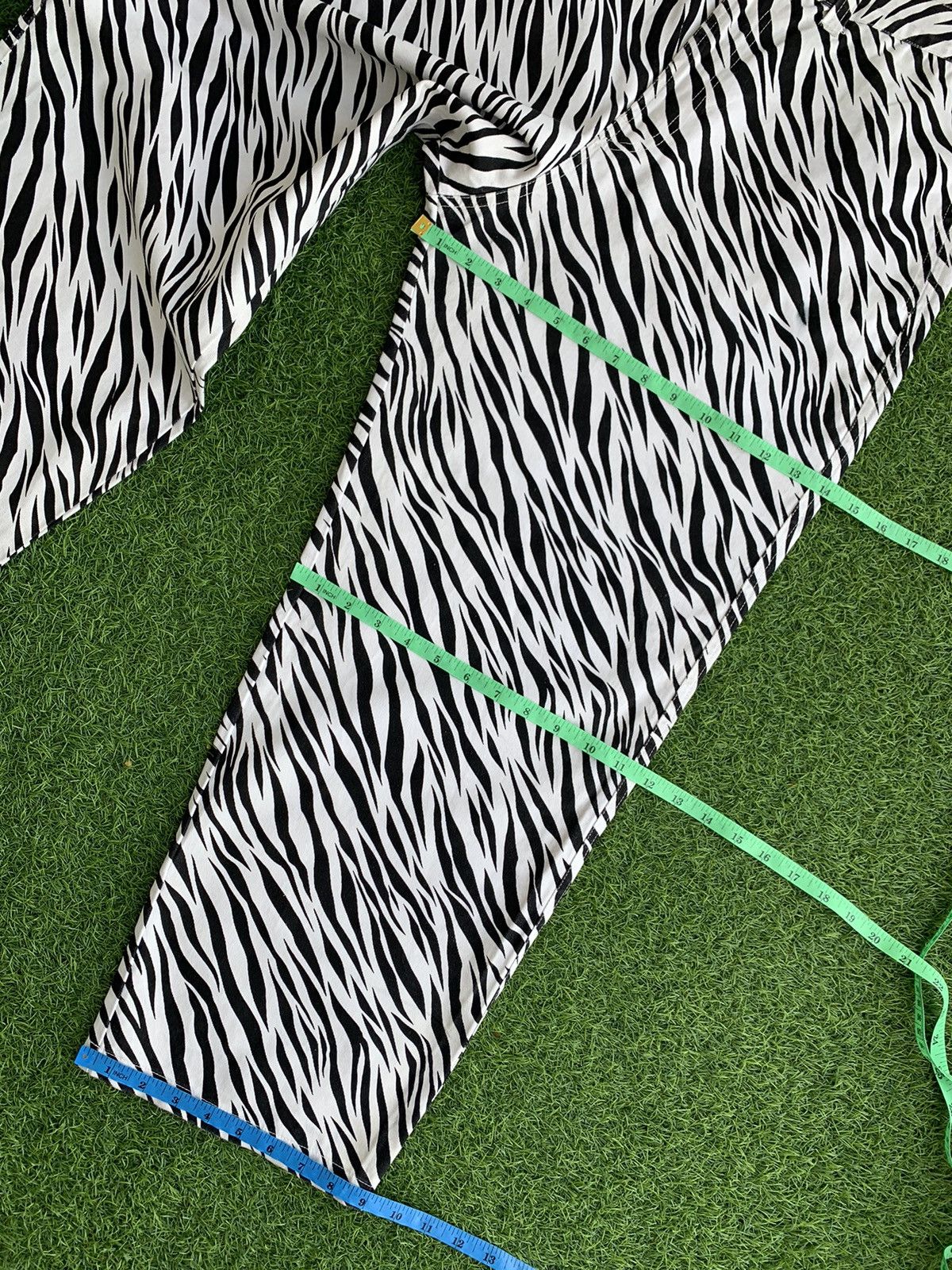 Japanese Brand × OVER THE STRiPES Vintage Baggy Stripes zebra Shades Prevalence Design Size US 30 / EU 46 - 16 Thumbnail