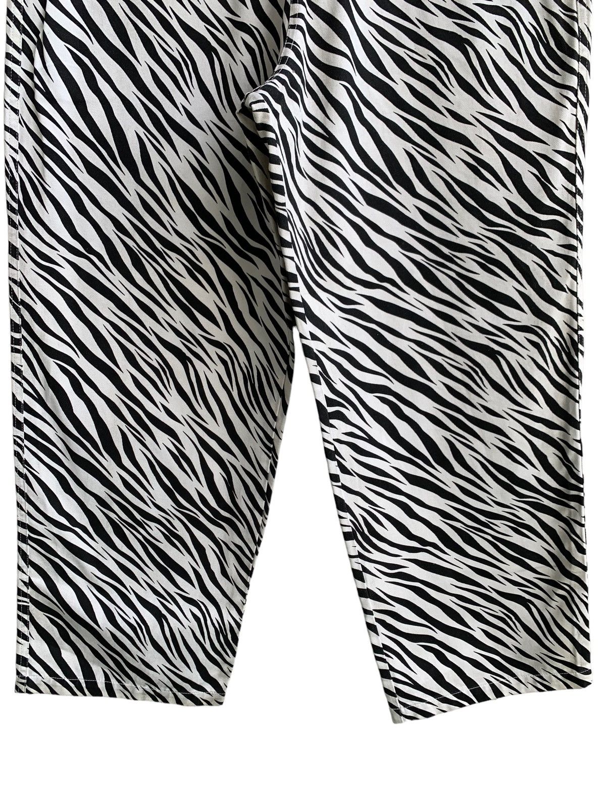 Japanese Brand × OVER THE STRiPES Vintage Baggy Stripes zebra Shades Prevalence Design Size US 30 / EU 46 - 4 Thumbnail