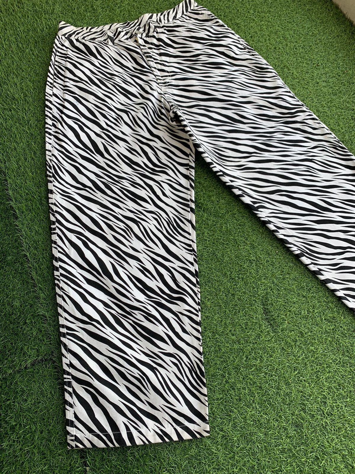 Japanese Brand × OVER THE STRiPES Vintage Baggy Stripes zebra Shades Prevalence Design Size US 30 / EU 46 - 11 Thumbnail