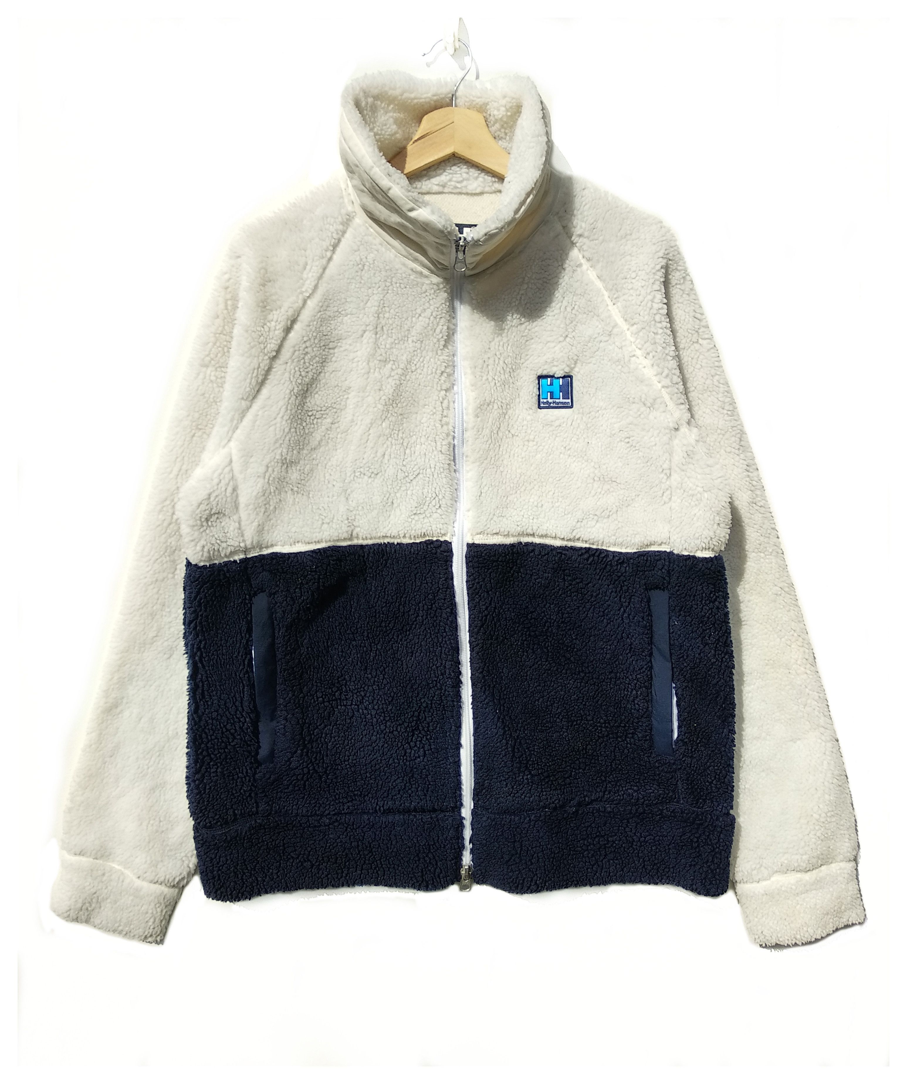 Helly Hansen × Vintage Vintage Helly Hansen Fleece Sherpa Jacket Size US L / EU 52-54 / 3 - 1 Thumbnail