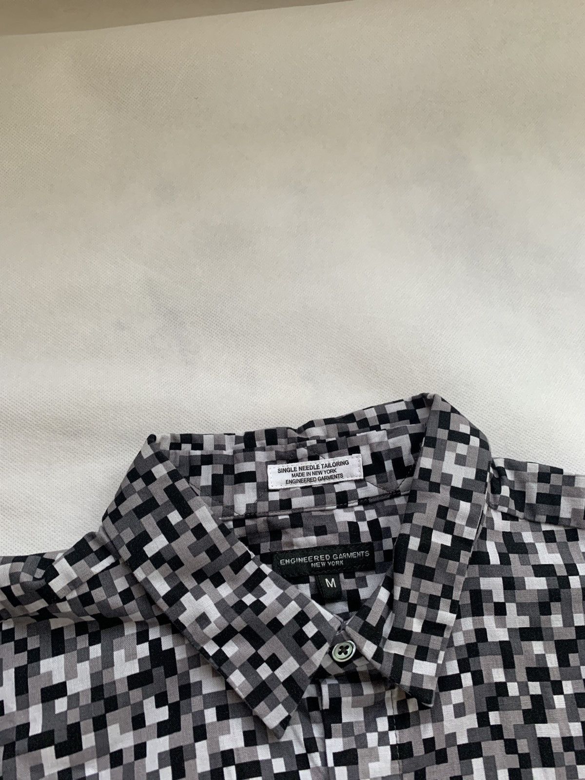 Engineered Garments Bitmap Button Down Shirt Size US M / EU 48-50 / 2 - 18 Thumbnail