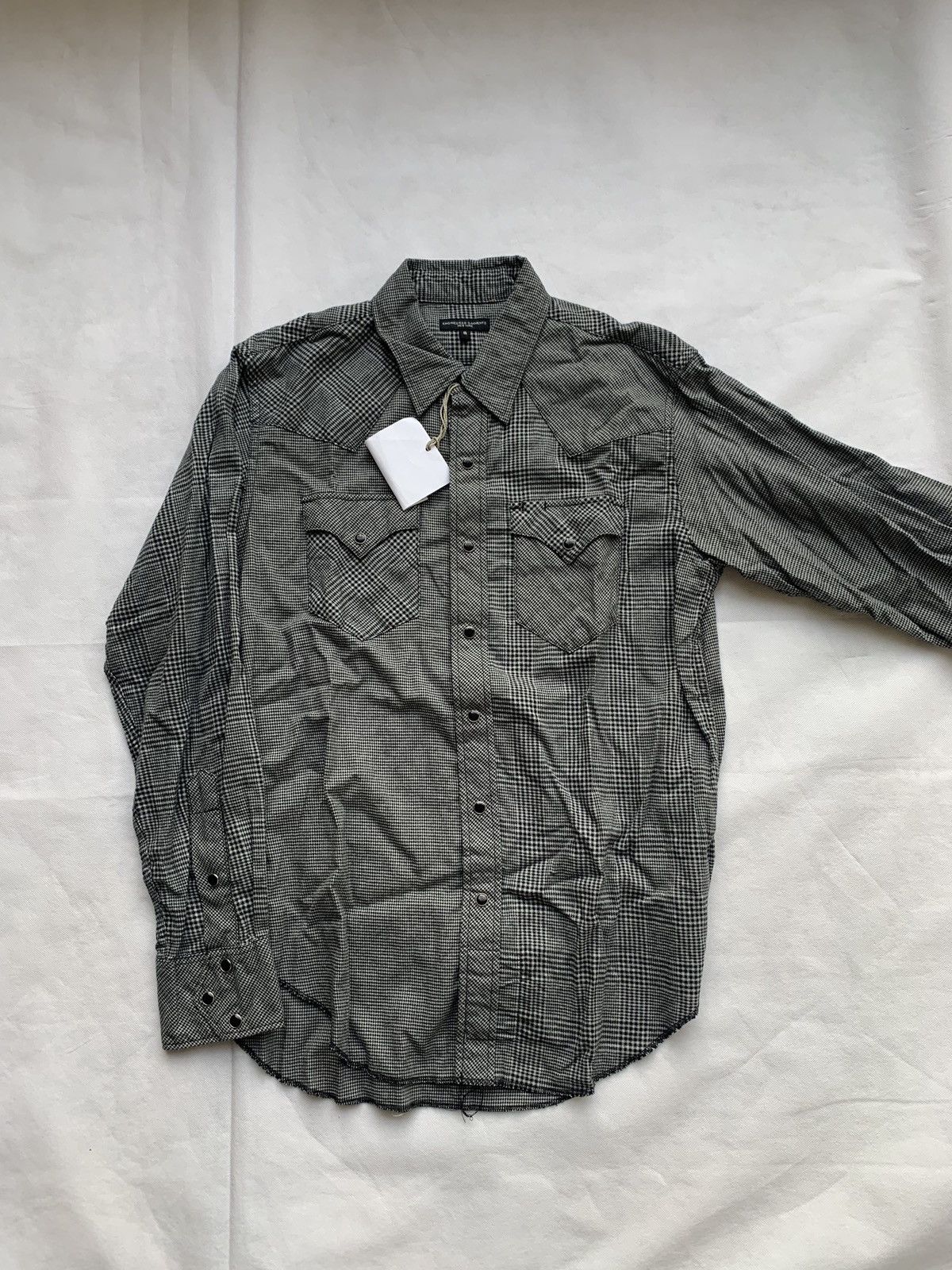 Engineered Garments Western Shirt In Houndstooth Patchwork Size US S / EU 44-46 / 1 - 2 Thumbnail