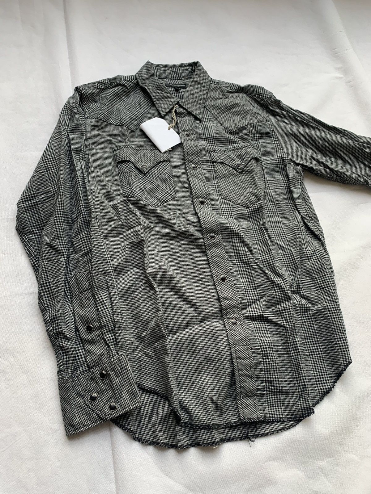 Engineered Garments Western Shirt In Houndstooth Patchwork Size US S / EU 44-46 / 1 - 6 Thumbnail