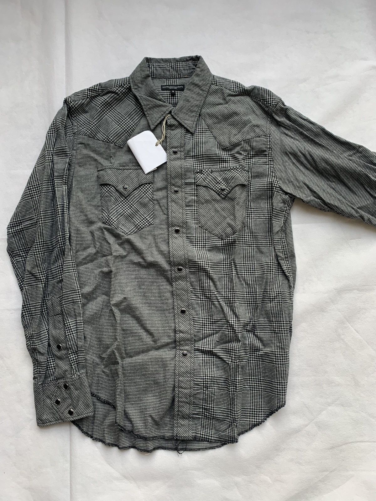 Engineered Garments Western Shirt In Houndstooth Patchwork Size US S / EU 44-46 / 1 - 3 Thumbnail