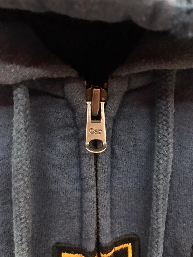 Gap × Vintage Vintage GAP FZ Pocket Magical Blue hodie Size US M / EU 48-50 / 2 - 13 Thumbnail