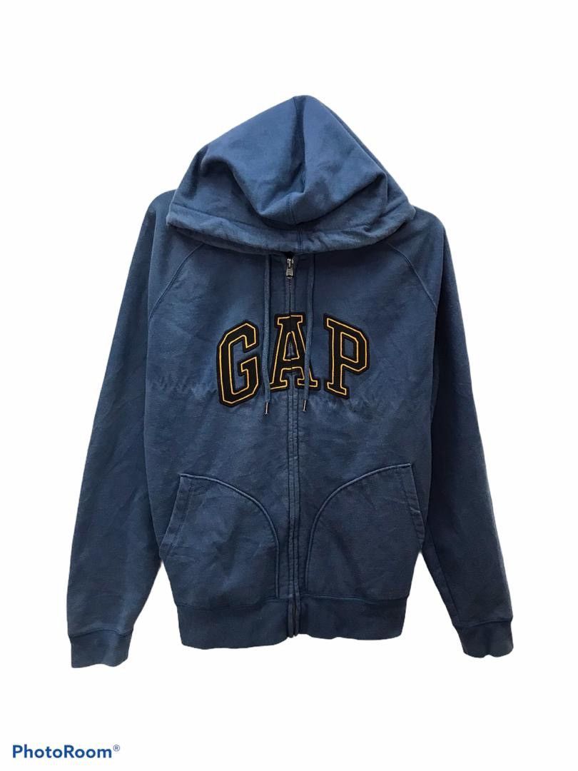 Gap × Vintage Vintage GAP FZ Pocket Magical Blue hodie Size US M / EU 48-50 / 2 - 1 Thumbnail