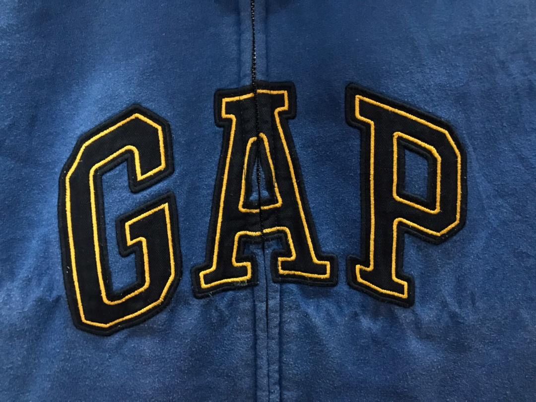 Gap × Vintage Vintage GAP FZ Pocket Magical Blue hodie Size US M / EU 48-50 / 2 - 3 Thumbnail