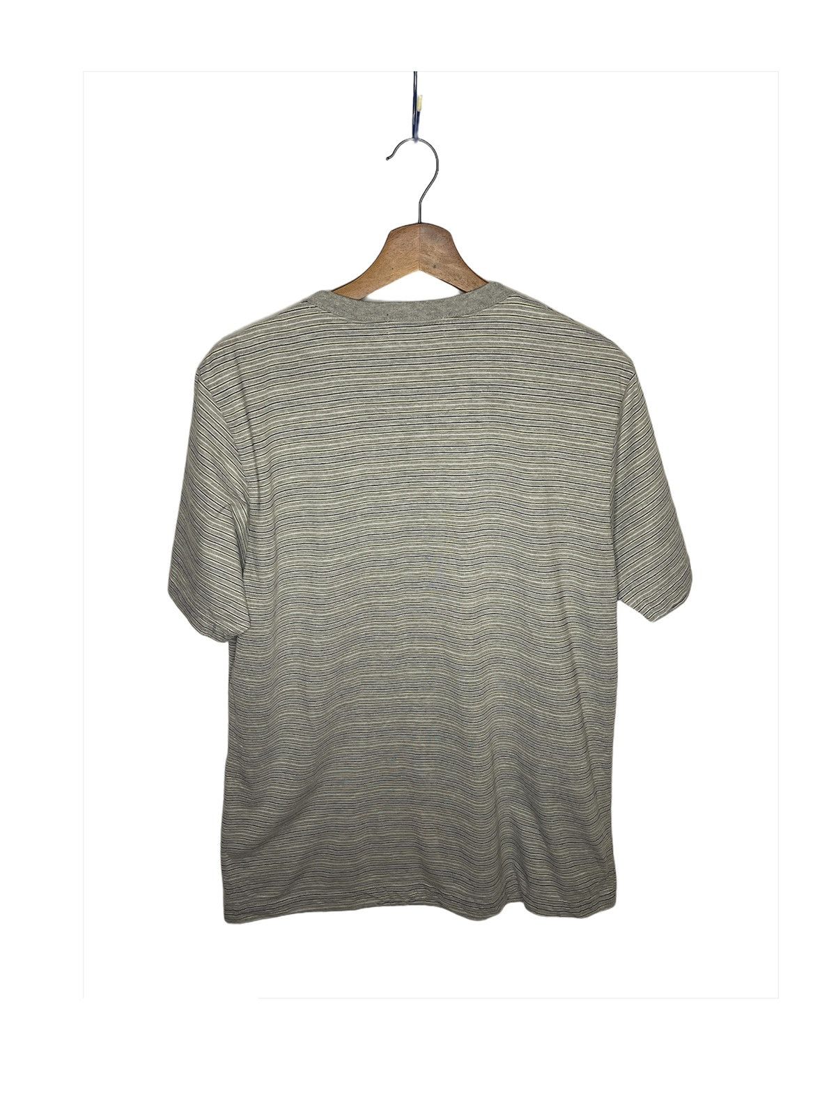 Y's × Yohji Yamamoto Yohji Yamamoto Sacsny Y'saccs Stripe T-Shirt Size US L / EU 52-54 / 3 - 2 Thumbnail