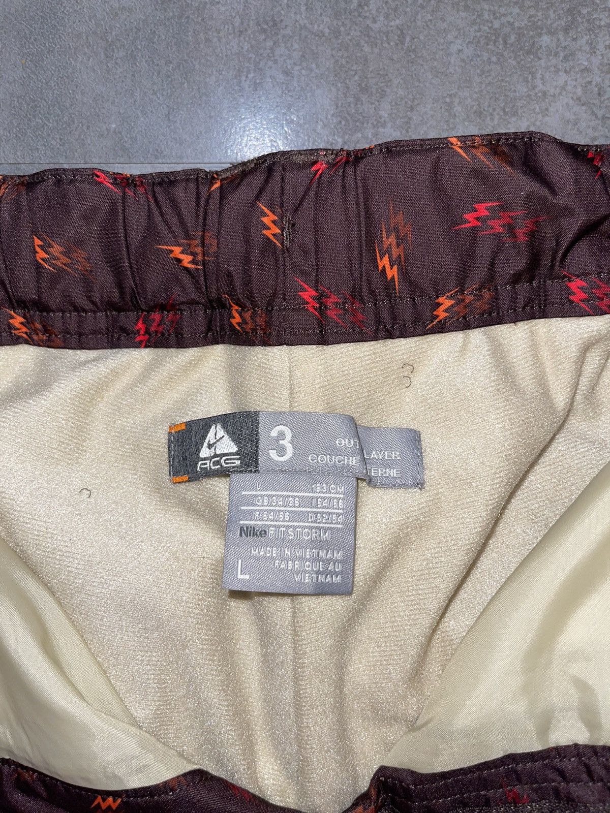 Nike × Nike ACG Nike ACG Technical Multipocket Brown Ski Pants Size US 34 / EU 50 - 14 Thumbnail