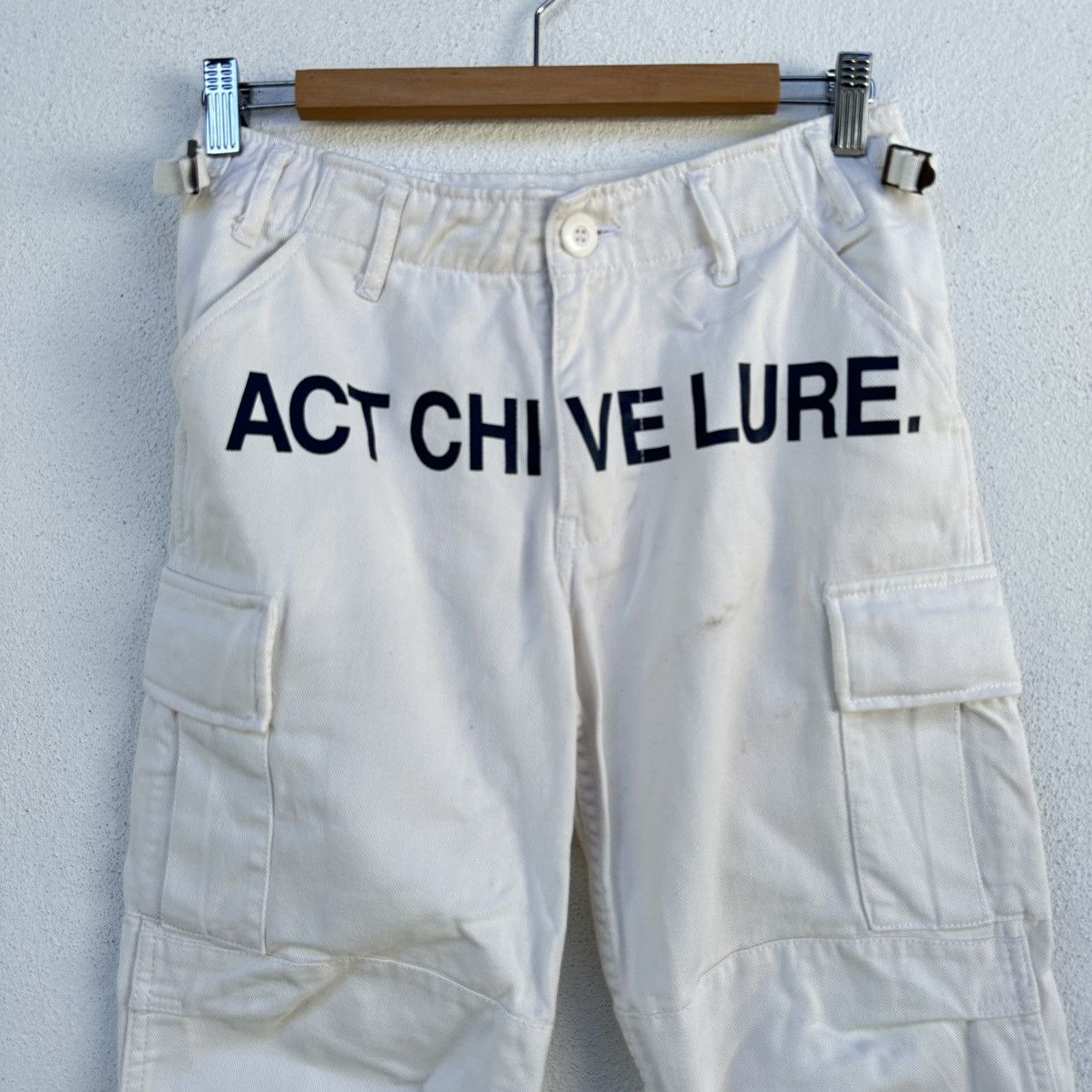 Japanese Brand × Vintage 💥NEED GONE💥Actchivelure red dark cargo pant Size US 29 - 4 Thumbnail
