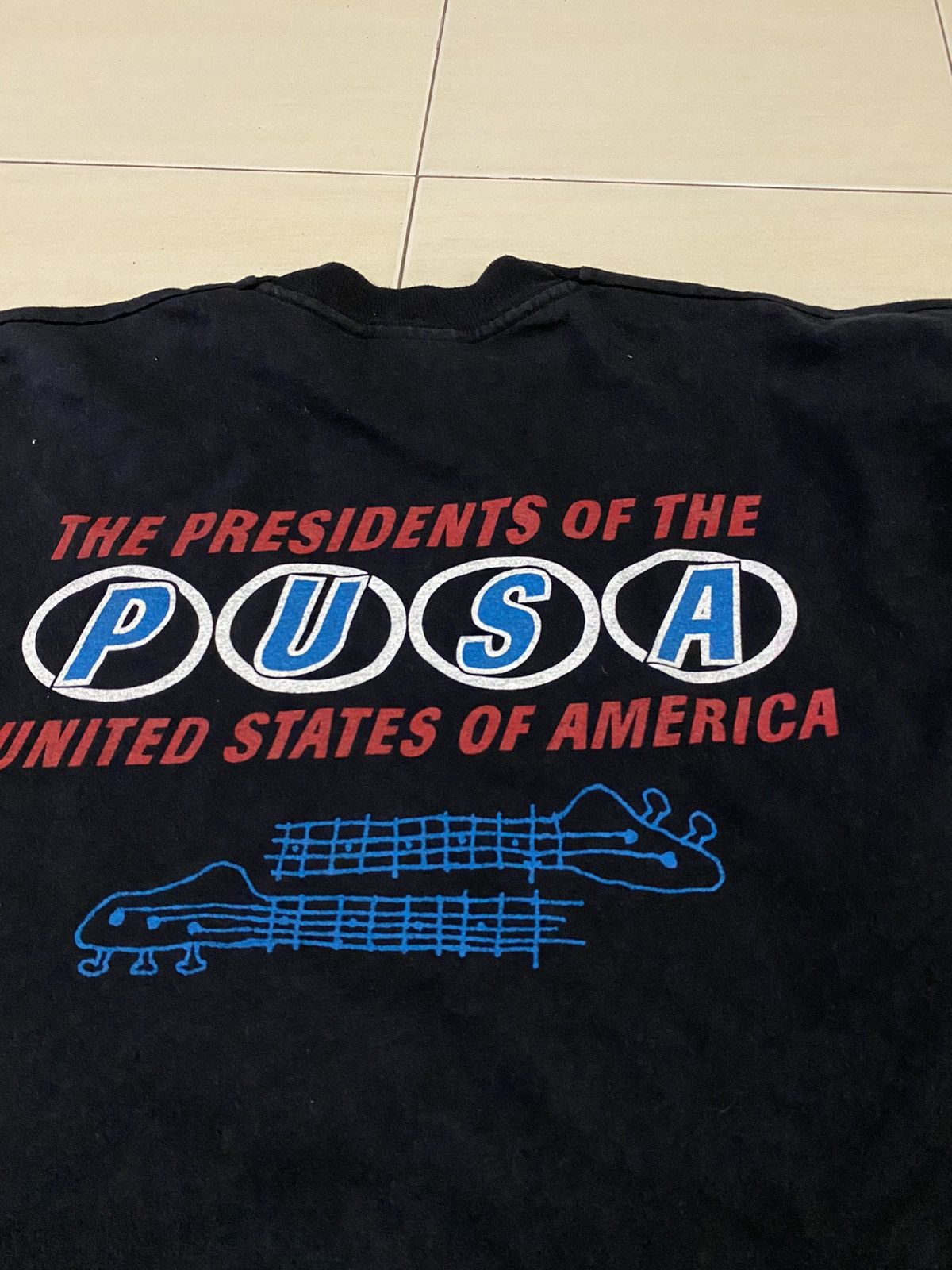 Band Tees Vintage Pusa The President Of United States Of America Shirt Size US XL / EU 56 / 4 - 5 Thumbnail