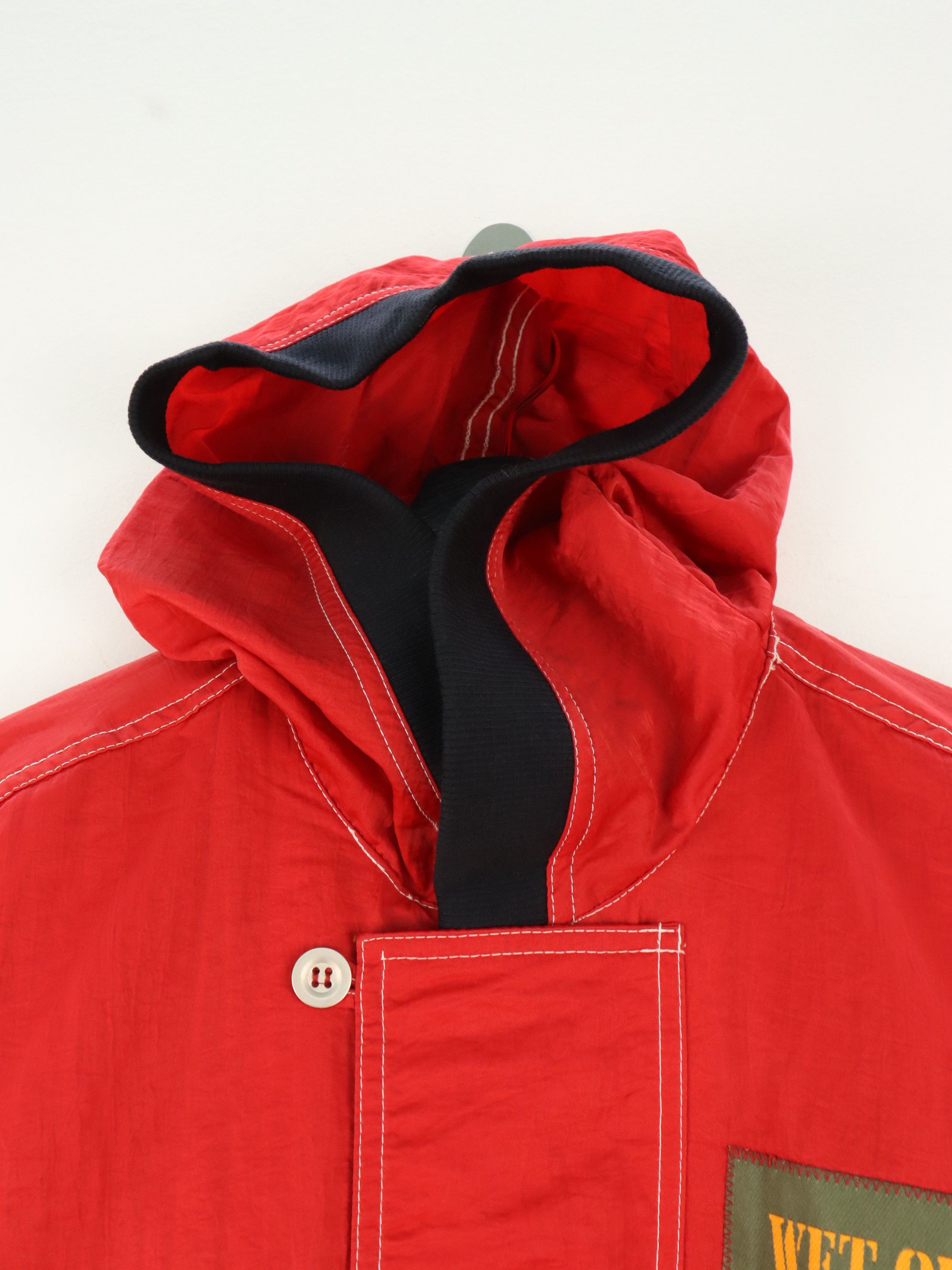 Michiko Koshino London Iconic 80's MK Piece Parachute Light Flight Hooded Jacket Size US M / EU 48-50 / 2 - 4 Thumbnail