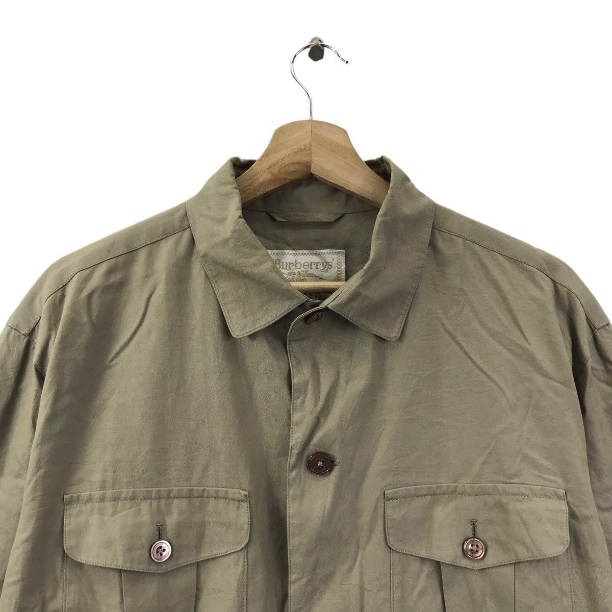 Burberry BURBERRY'S LONDON Beige Trench Coat Size L / US 10 / IT 46 - 2 Thumbnail