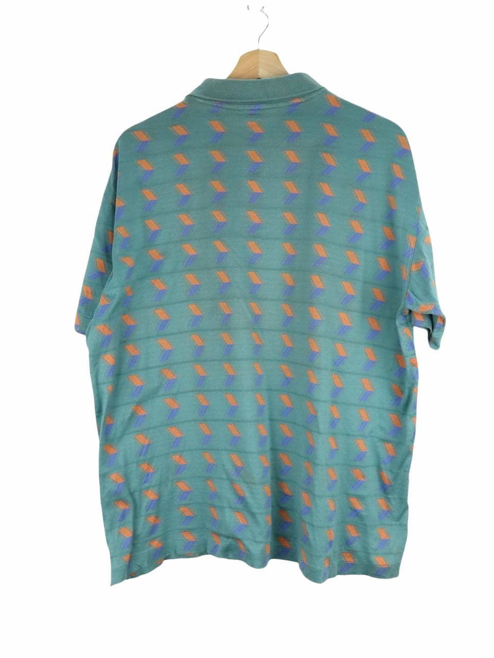 Yves Saint Laurent YSL Tricots Aqua Vintage Polo Shirt Size US M / EU 48-50 / 2 - 3 Thumbnail