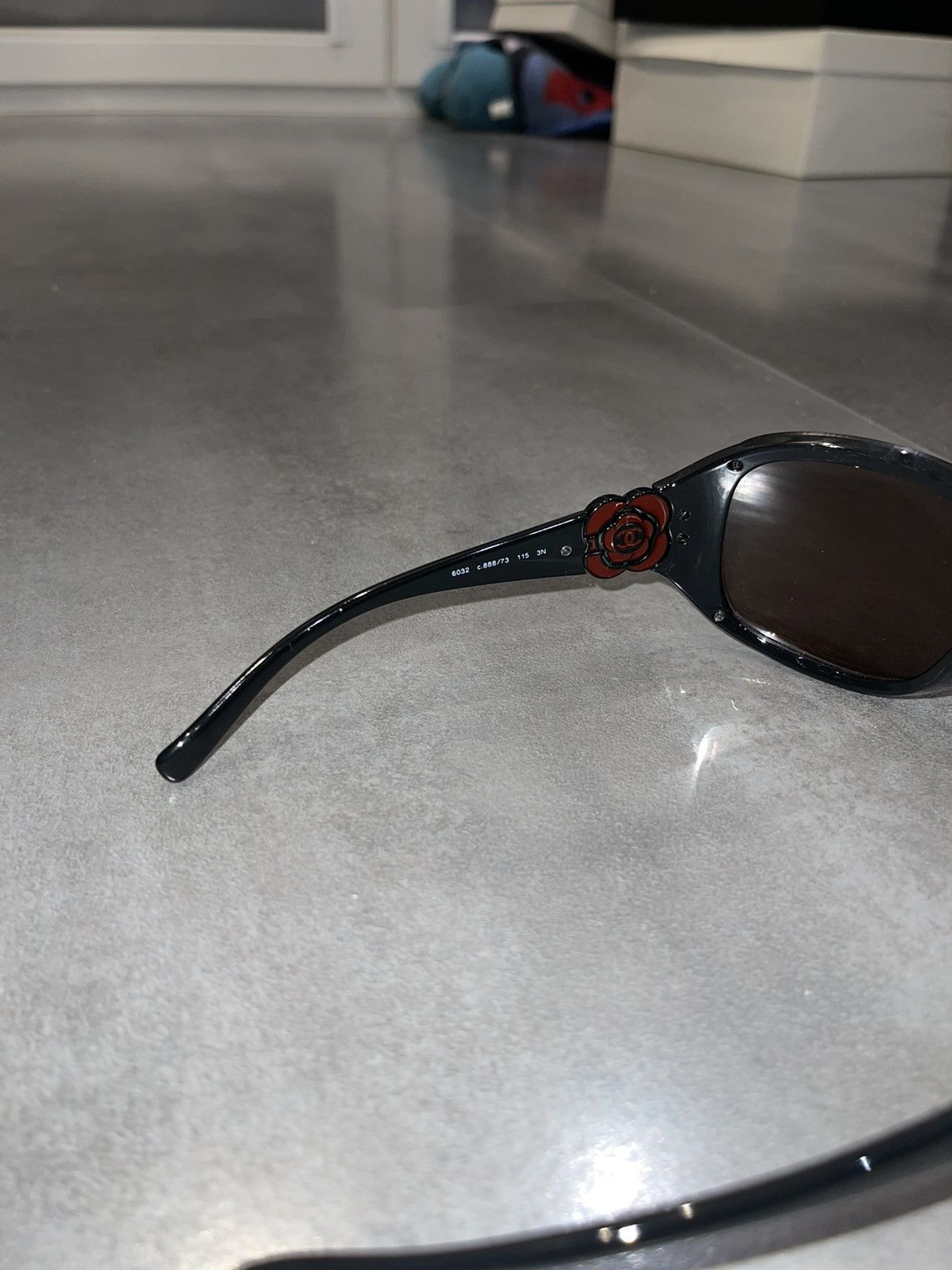 Chanel Chanel 6032 C.888/73 Brown Shield Sunglasses Size ONE SIZE - 8 Thumbnail