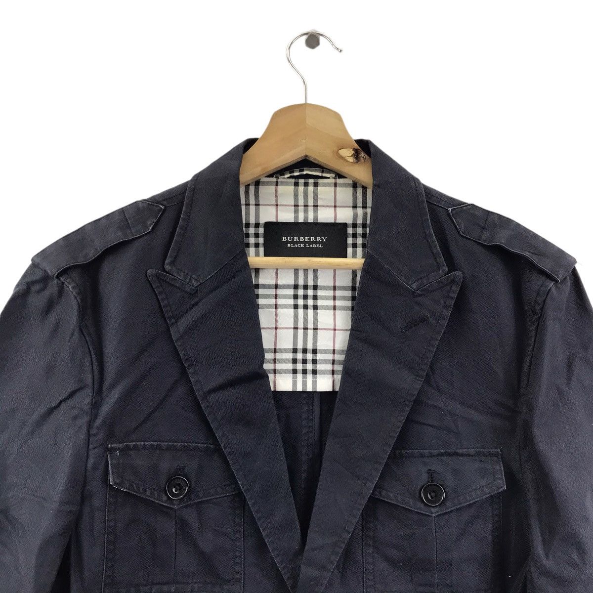 Burberry BURBERRY Black Label Nova Check Multi Pocket Coat Jacket Size M / US 6-8 / IT 42-44 - 2 Thumbnail