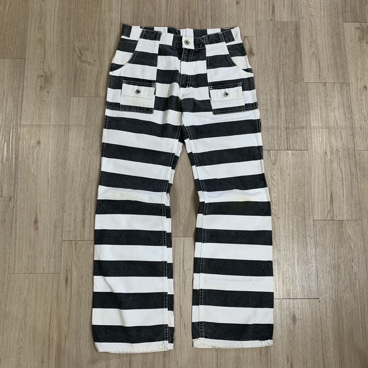 Vintage High Rock Japanese Brand Prisoner Bush Pants