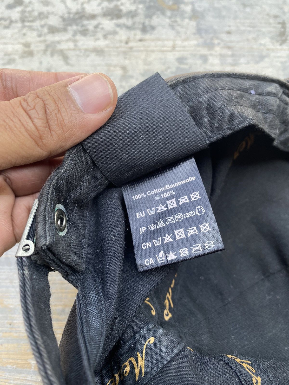 Mercedes-Benz Vintage Mercedes Benz Sun Faded Cap Size ONE SIZE - 6 Thumbnail