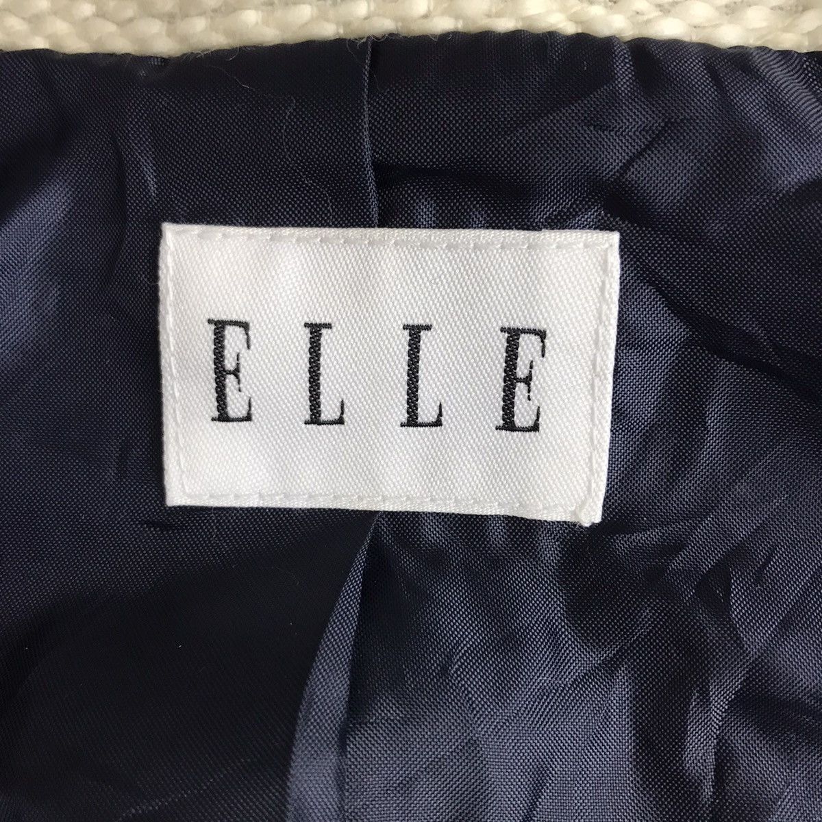 Vintage ELLE Stripes Wool Overcoat Long Coat Size S / US 4 / IT 40 - 4 Thumbnail