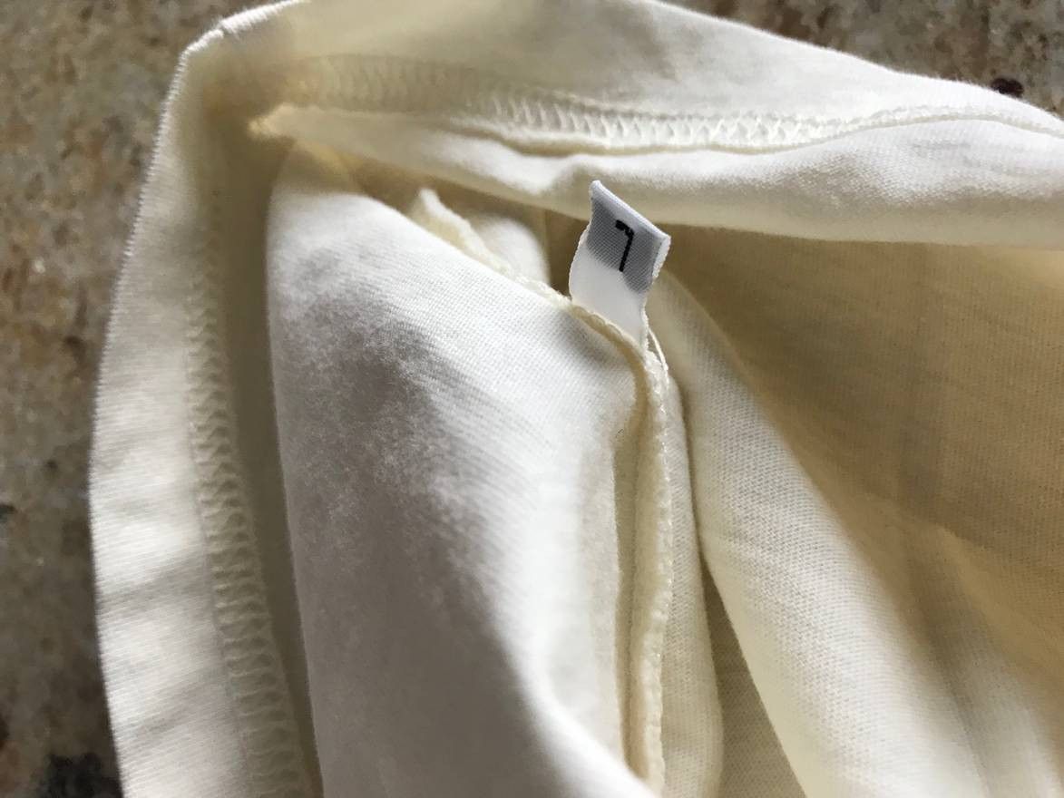 Maison Margiela AIDS XS-S Awareness Tee In Light Yellow With Yellow Print Size US S / EU 44-46 / 1 - 2 Thumbnail
