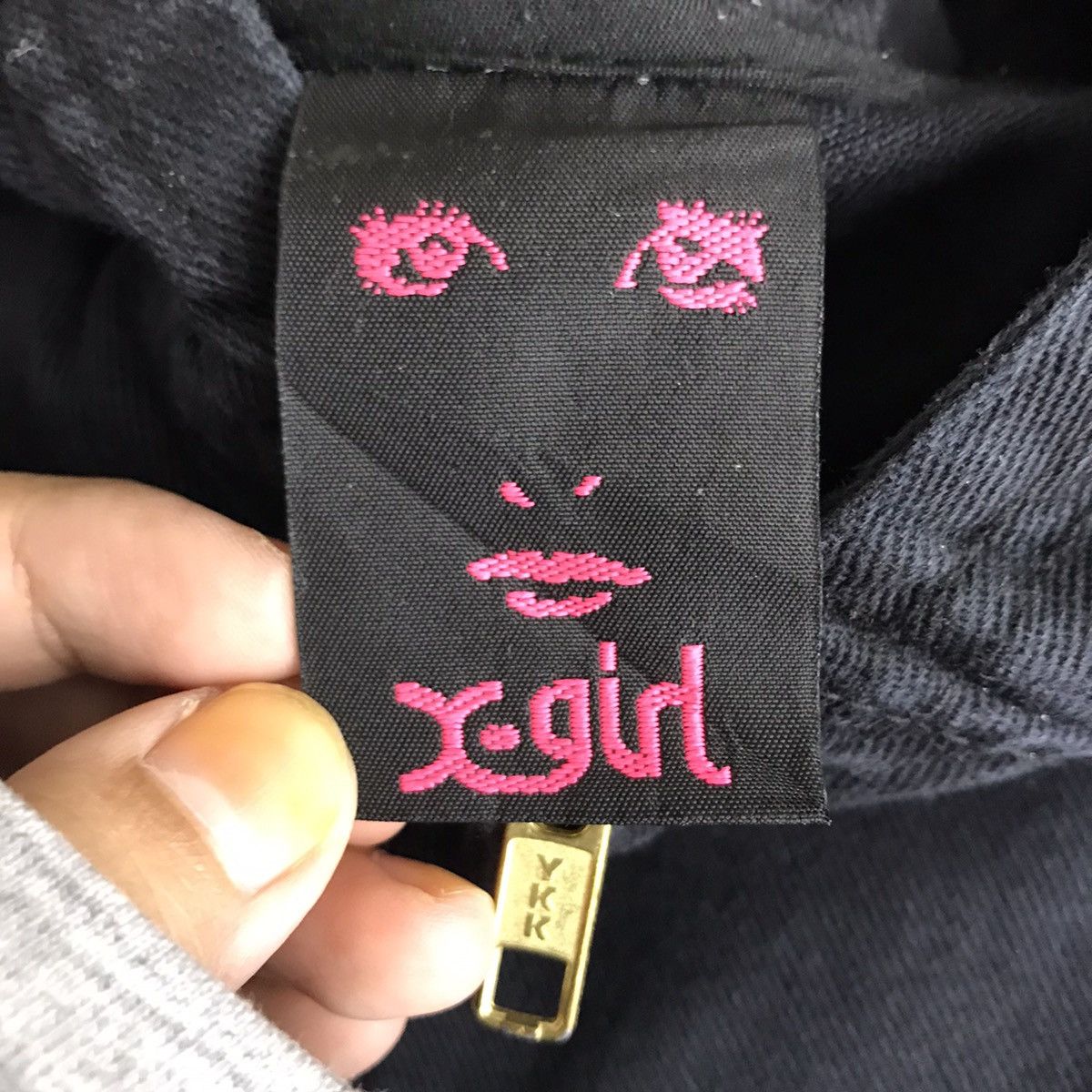 Vintage X-GIRL SKATE Skateboard Brand Multi Pocket JeansBlack Jacket Size XS / US 0-2 / IT 36-38 - 3 Thumbnail