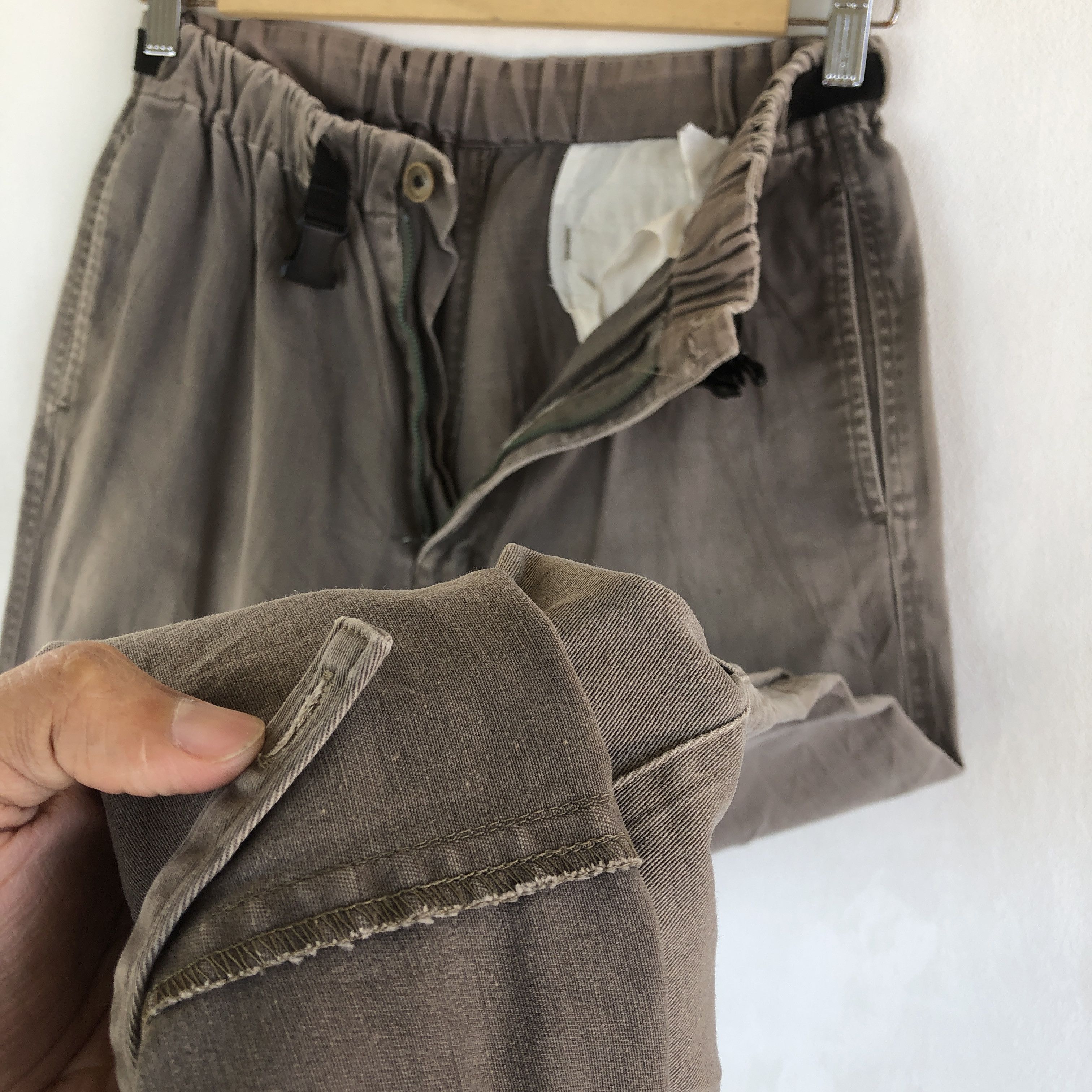 Japanese Brand × Vintage Vintage Japanese Cargo Pants Multi Pocket Trousers Pants Size 26" / US 2 / IT 38 - 9 Thumbnail