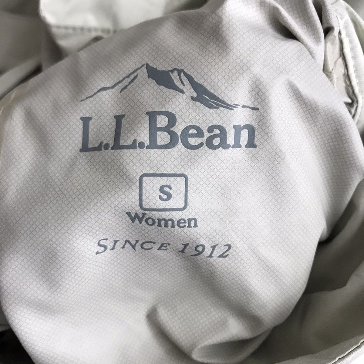 L.L. Bean Vintage LL BEAN USA White Long Coat Overcoat Trench Jacket Size S / US 4 / IT 40 - 6 Thumbnail