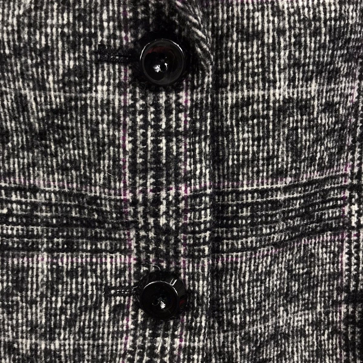 Max Mara MAX MARA Italy Designer Check Blazer Coat Jacket Size S / US 4 / IT 40 - 3 Thumbnail