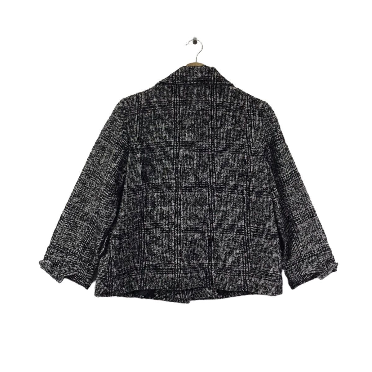 Max Mara MAX MARA Italy Designer Check Blazer Coat Jacket Size S / US 4 / IT 40 - 7 Thumbnail