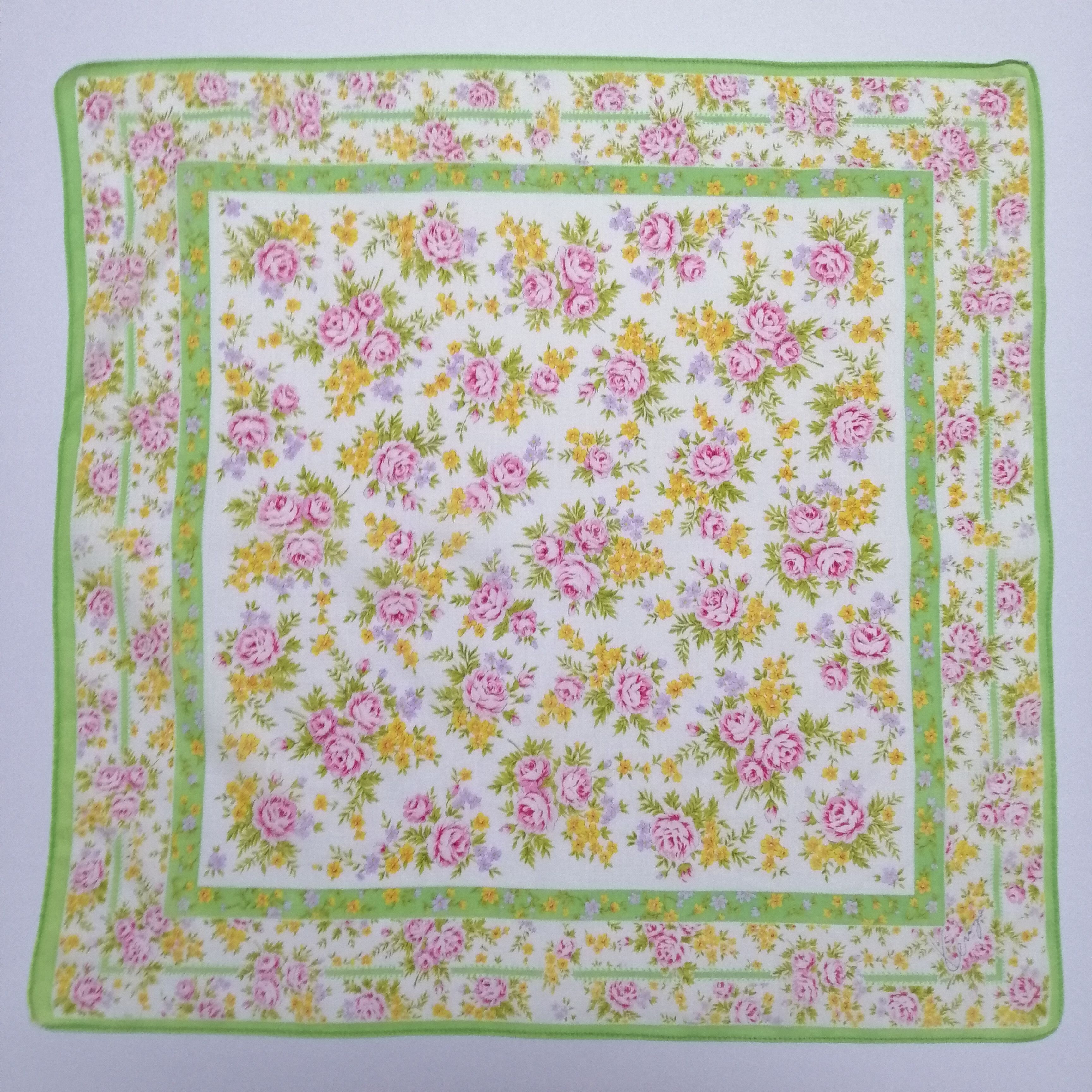 Kenzo × Vintage Kenzo Handkerchief/Neckerchief/Bandana-KD2086 Size ONE SIZE - 2 Thumbnail